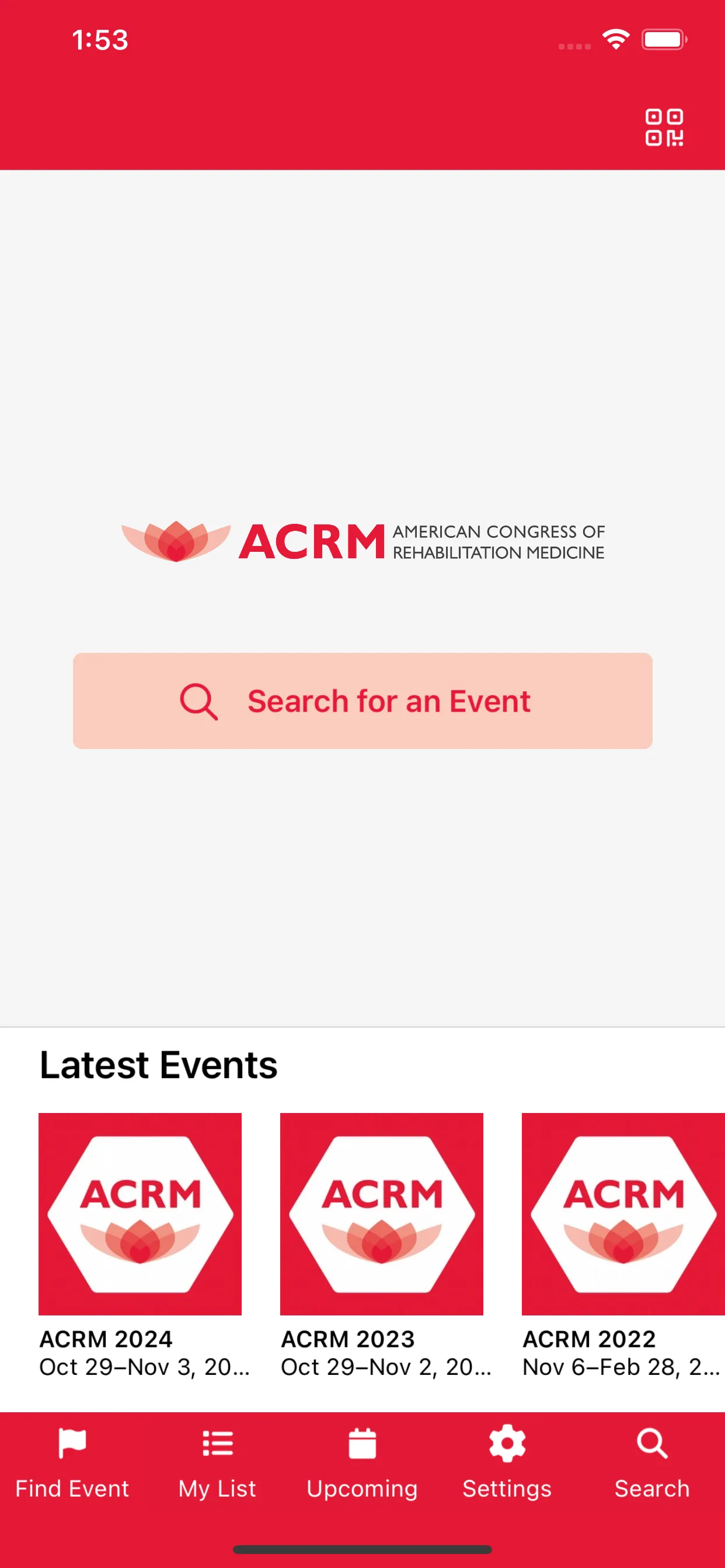 ACRM Events | Indus Appstore | Screenshot