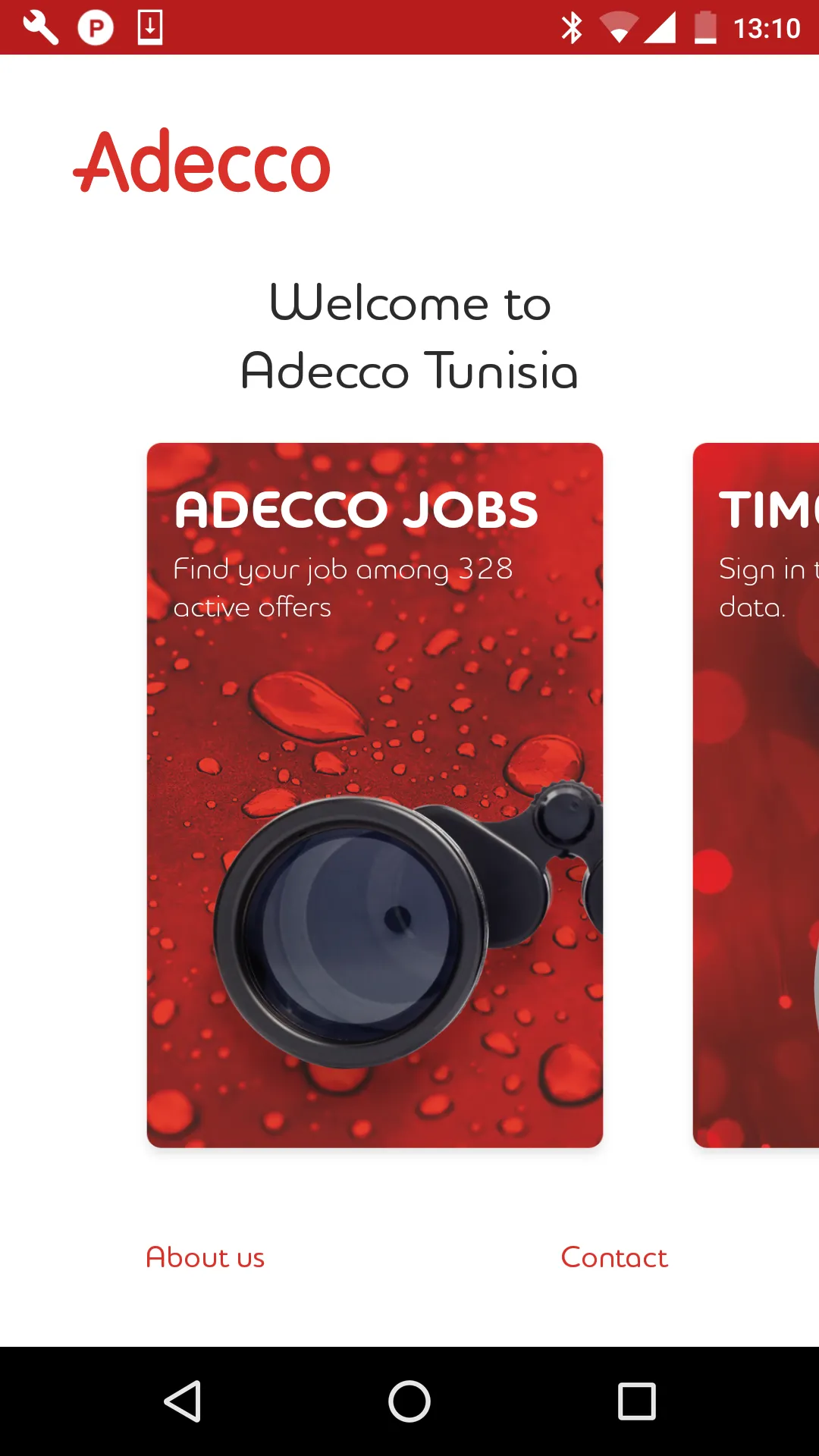 Adecco Tunisie | Indus Appstore | Screenshot