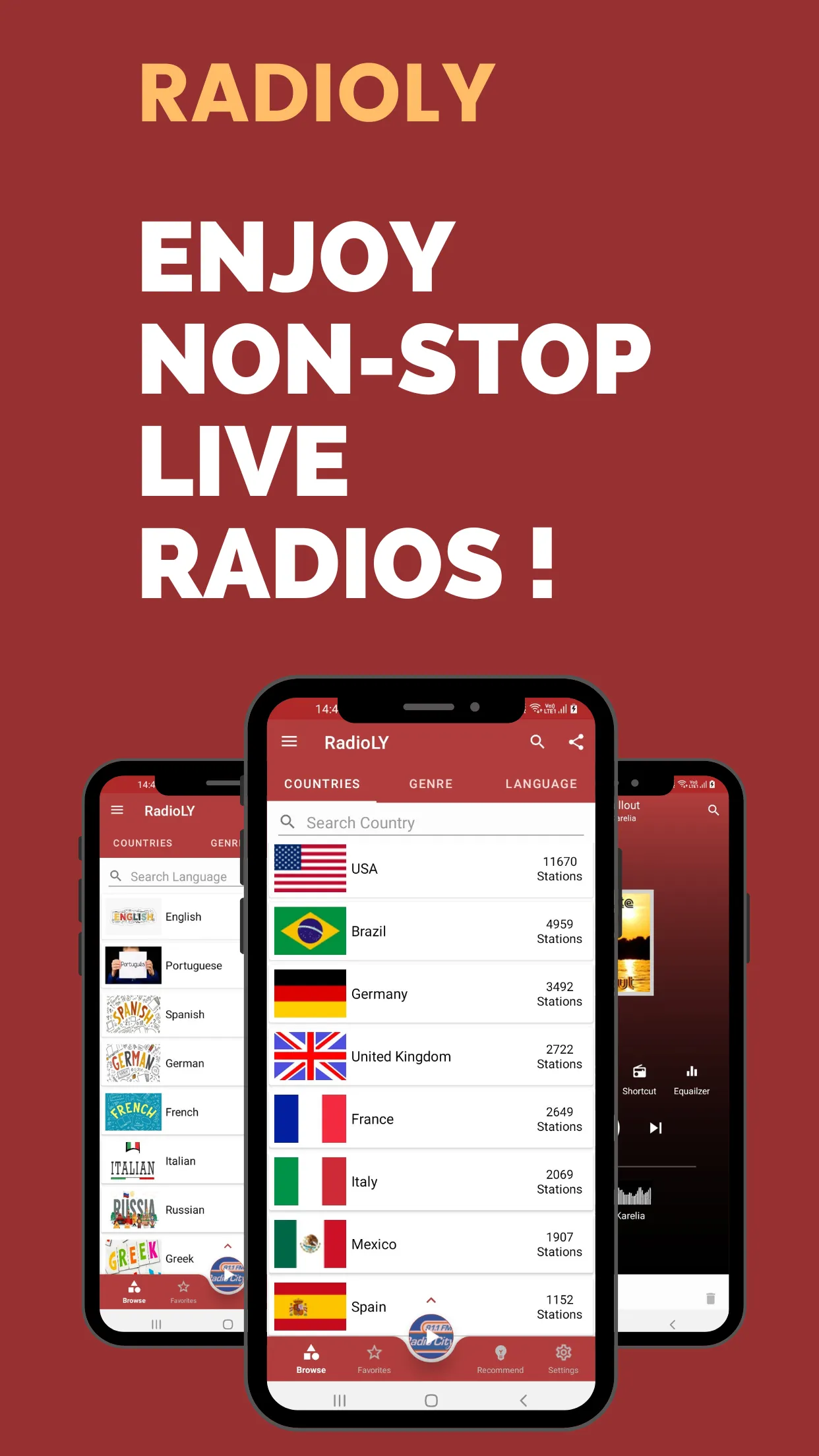 FM Radio: AM, FM, Local Radio | Indus Appstore | Screenshot