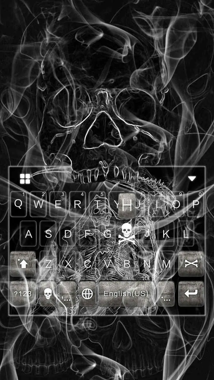 Skullgrimreaper Keyboard Theme | Indus Appstore | Screenshot