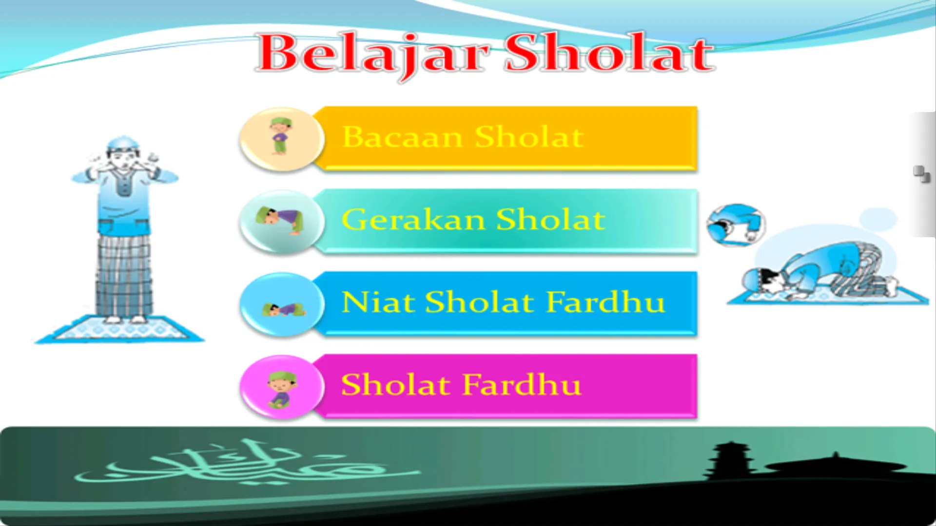 belajar sholat untuk anak | Indus Appstore | Screenshot