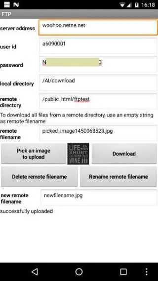 FTP Extension | Indus Appstore | Screenshot