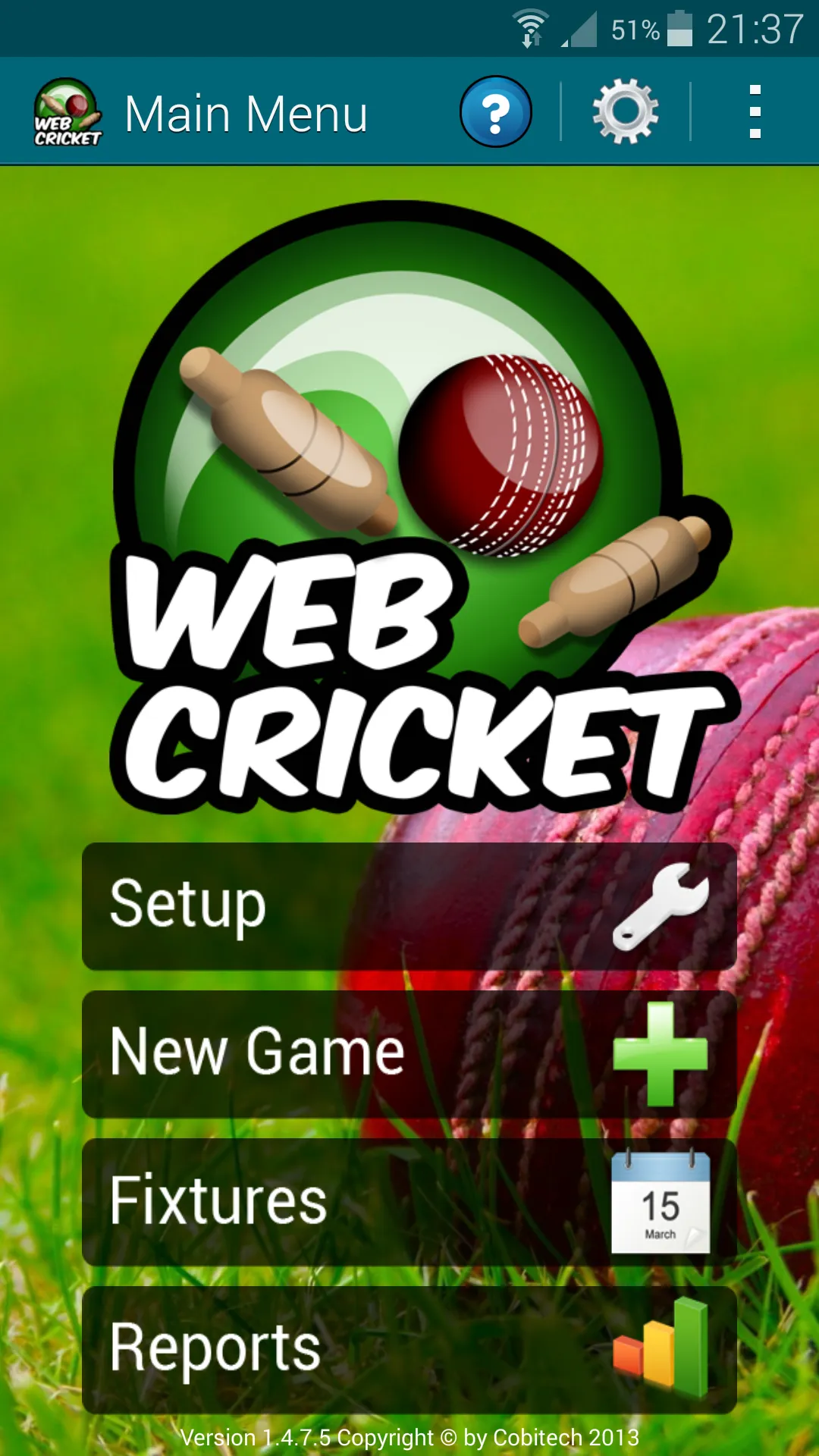 WebCricket | Indus Appstore | Screenshot