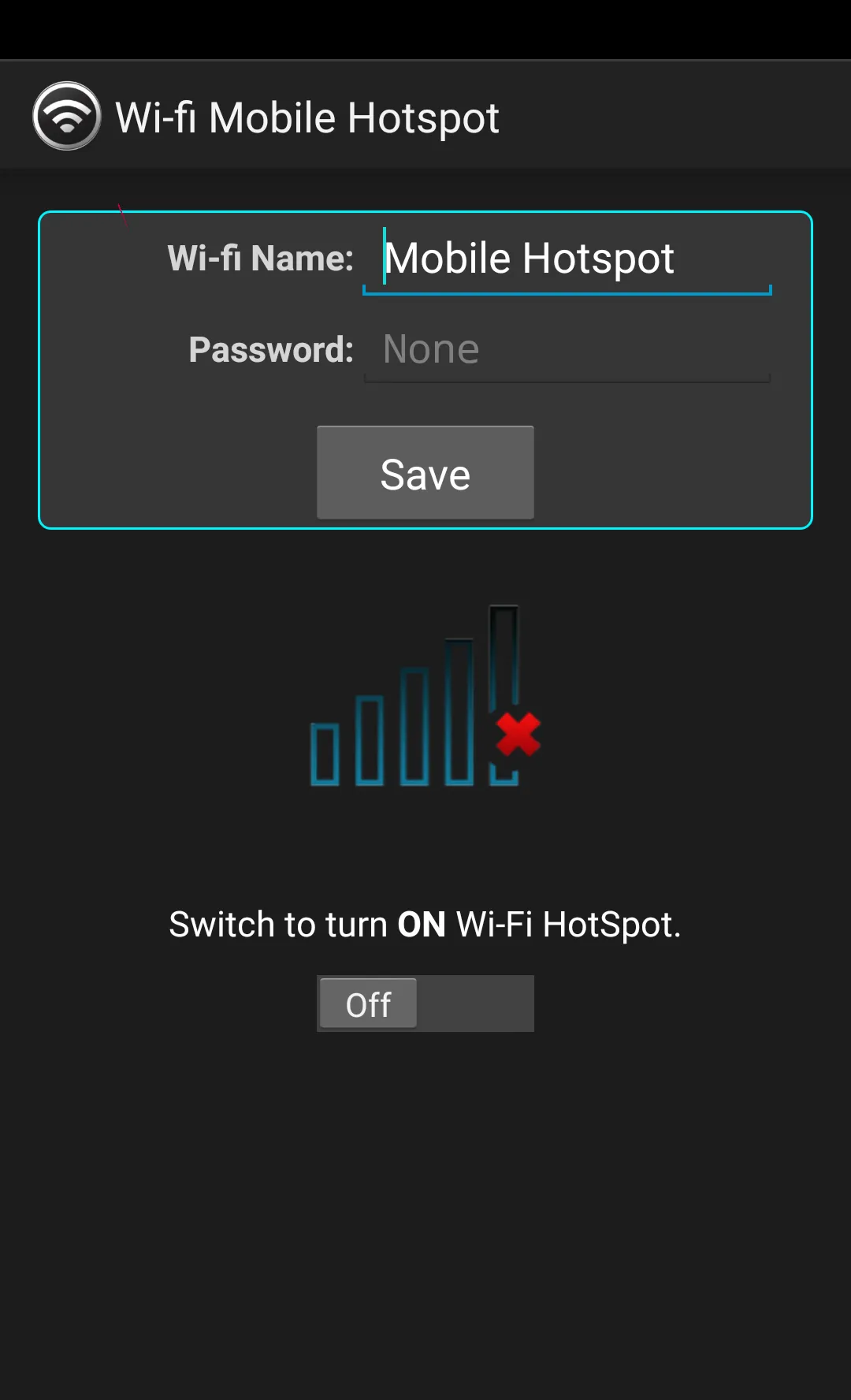 Wi-fi Mobile Hotspot | Indus Appstore | Screenshot