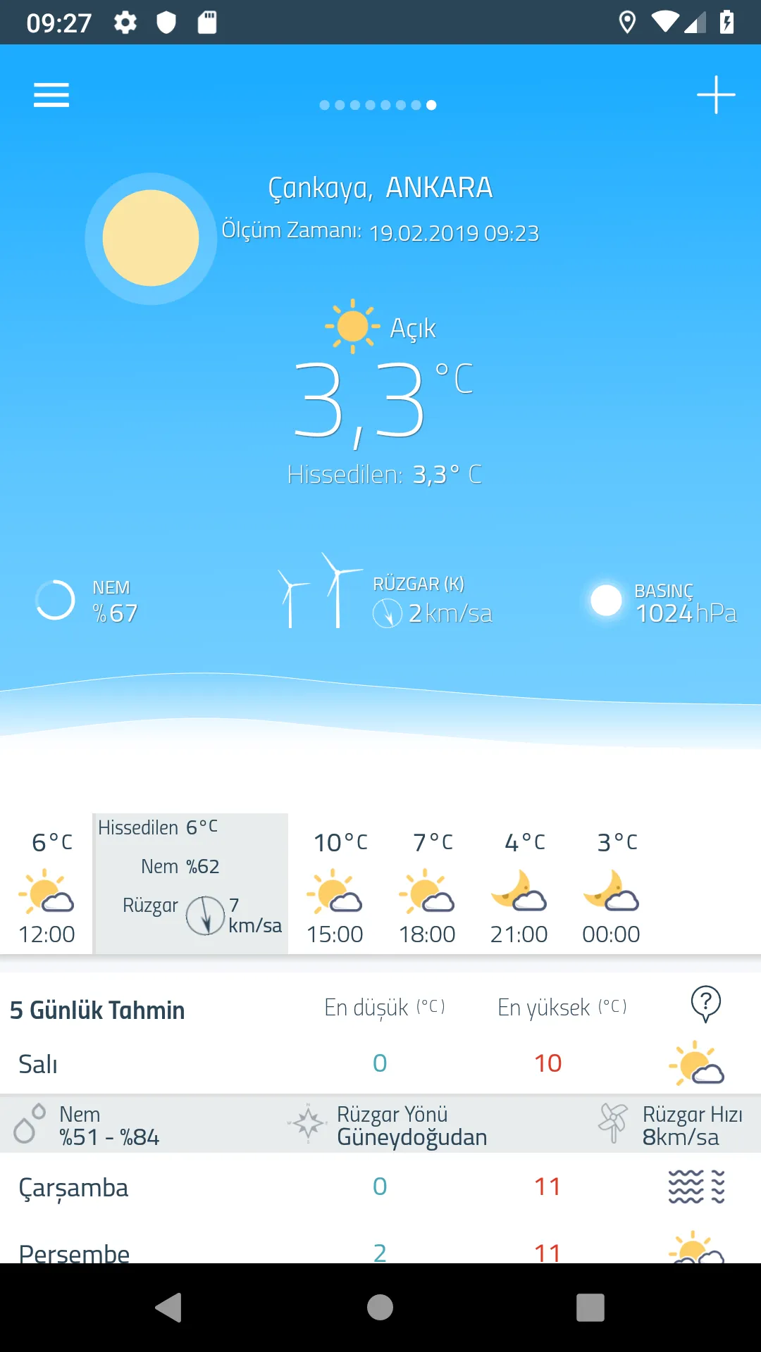 Meteoroloji Hava Durumu | Indus Appstore | Screenshot