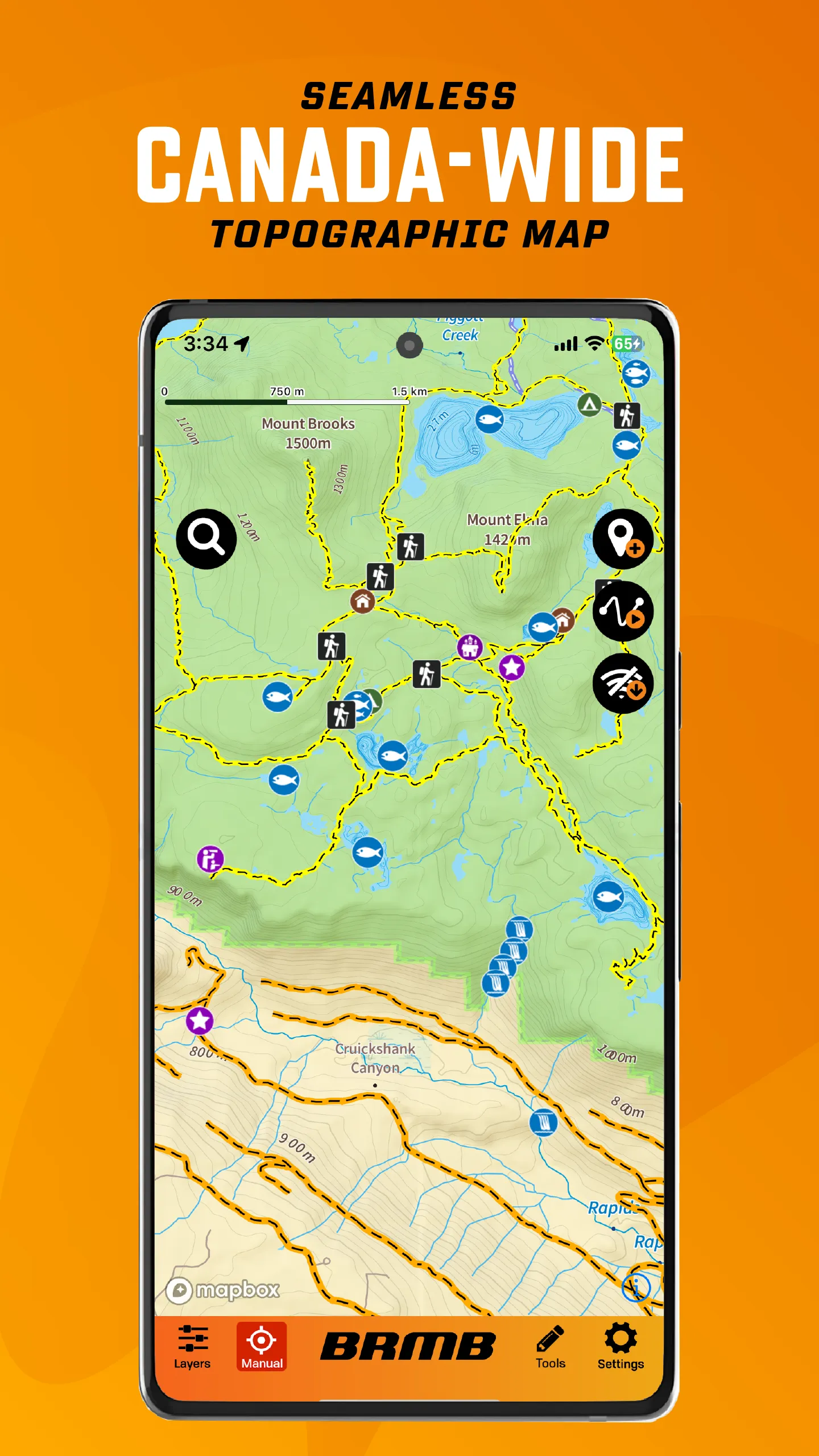 BRMB Maps by Backroad Maps | Indus Appstore | Screenshot