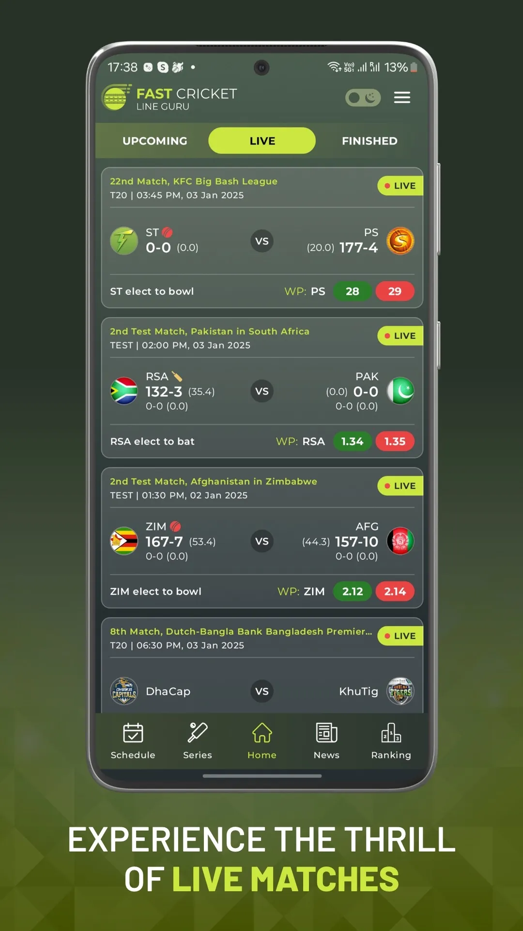 Fast Cricket Line Guru | Indus Appstore | Screenshot