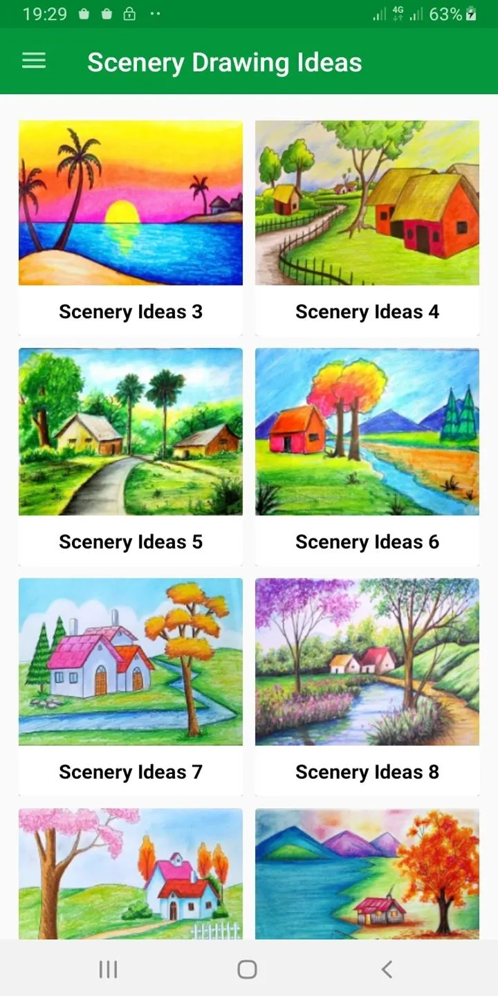 Drawing Scenery Ideas | Indus Appstore | Screenshot