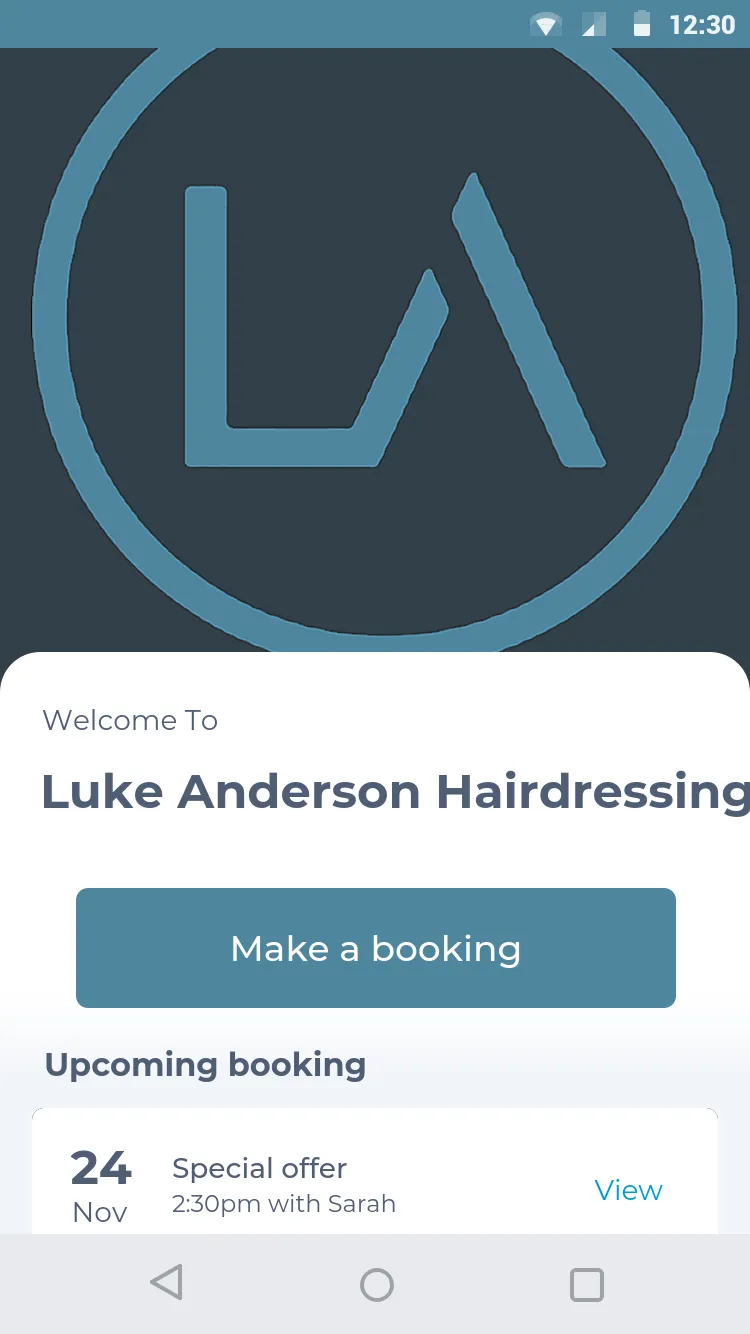 Luke Anderson Hairdressing | Indus Appstore | Screenshot