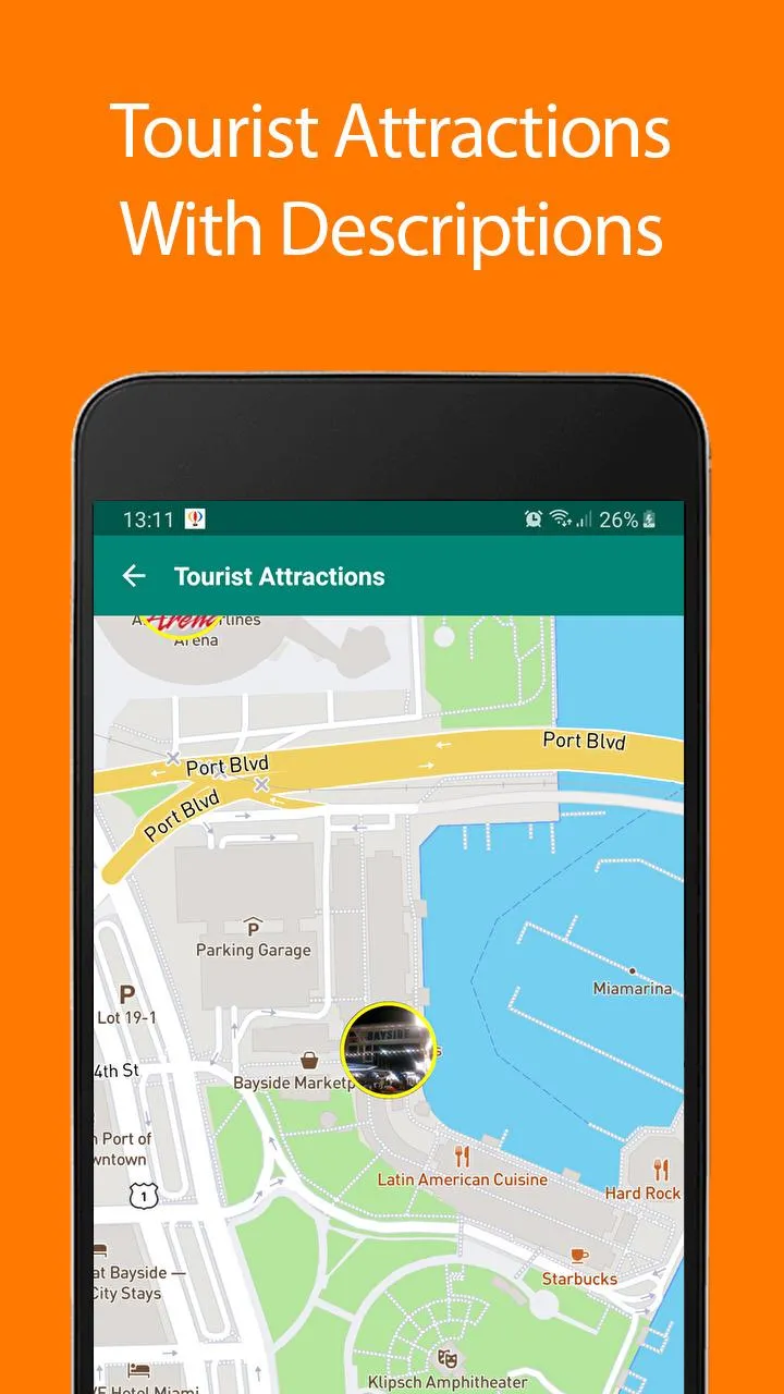 Miami Offline Map and Travel G | Indus Appstore | Screenshot