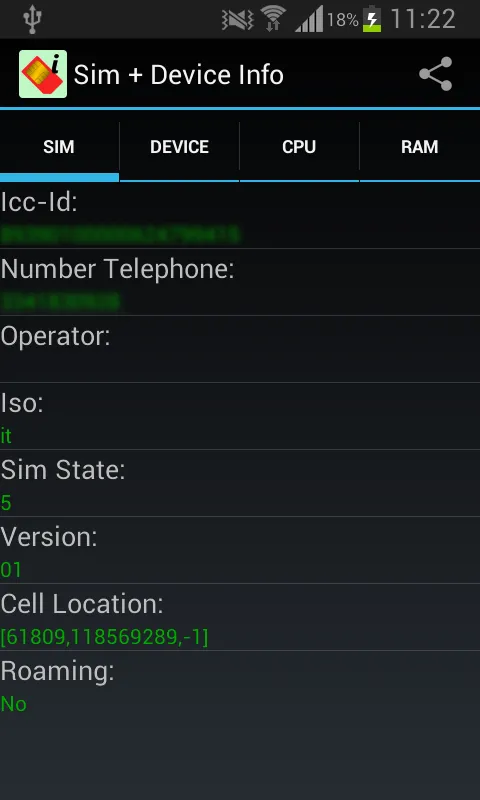 Sim Device Info | Indus Appstore | Screenshot