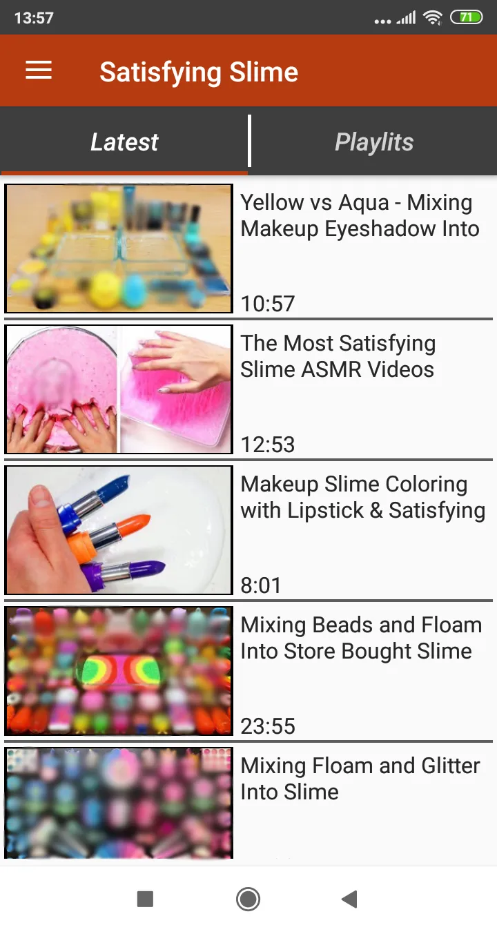 Satisfying Slime ASMR Videos | Indus Appstore | Screenshot