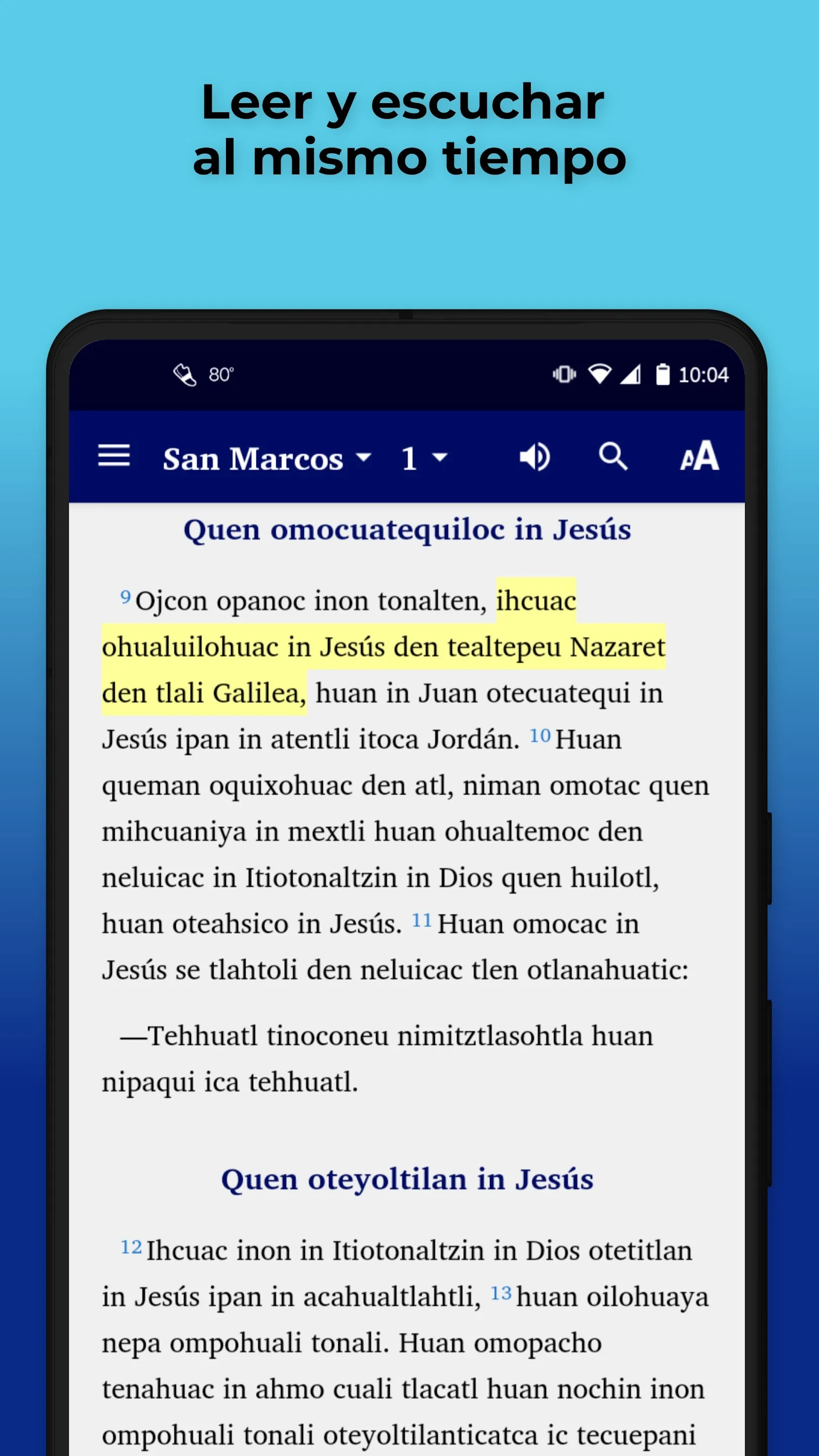 Northern Puebla Náhuatl Bible | Indus Appstore | Screenshot