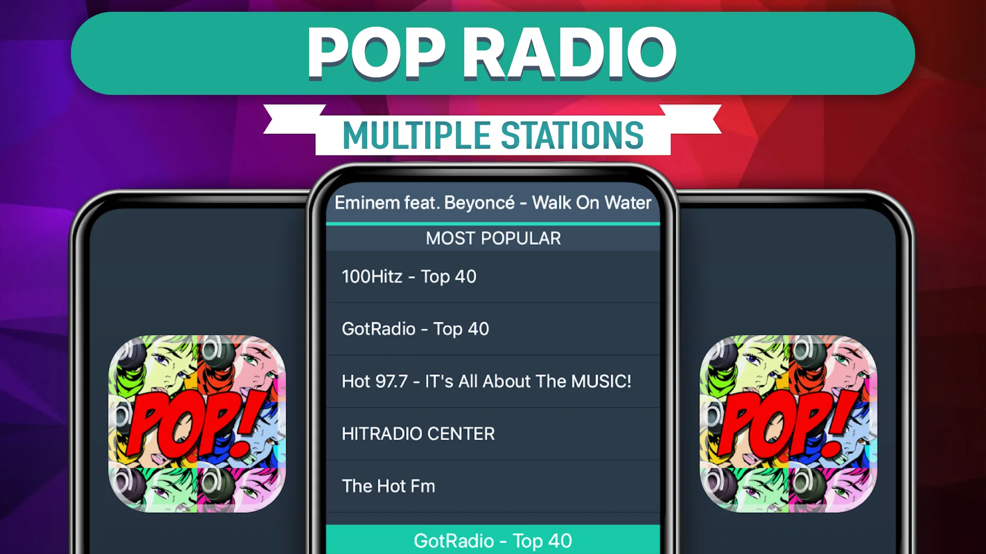 Pop Radio Favorites | Indus Appstore | Screenshot