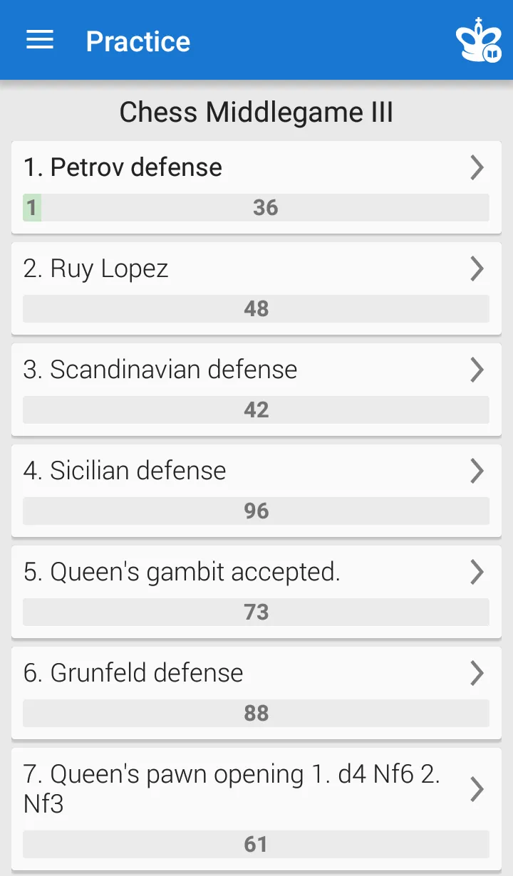 Chess Middlegame III | Indus Appstore | Screenshot