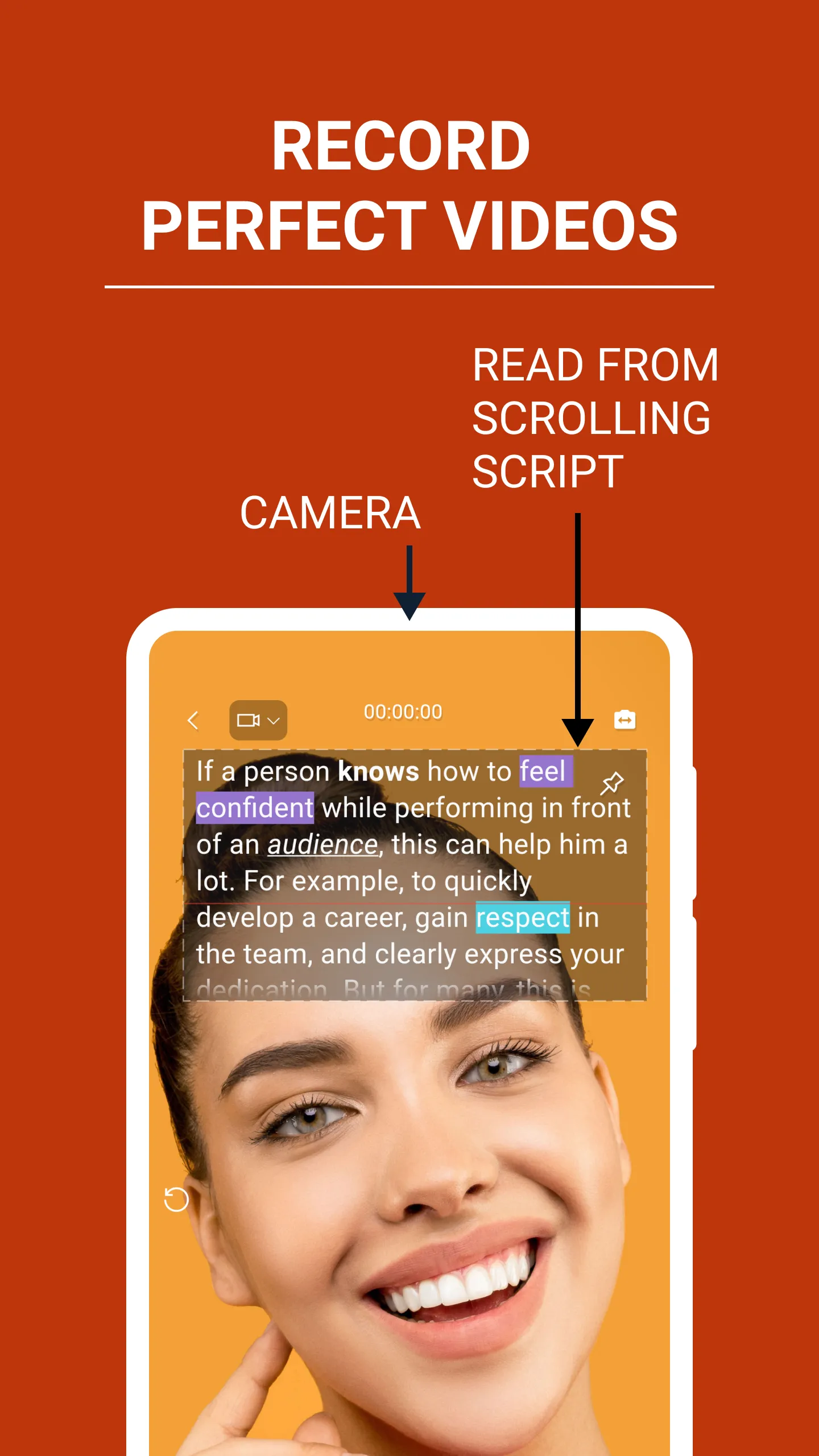 Teletoto: camera teleprompter | Indus Appstore | Screenshot