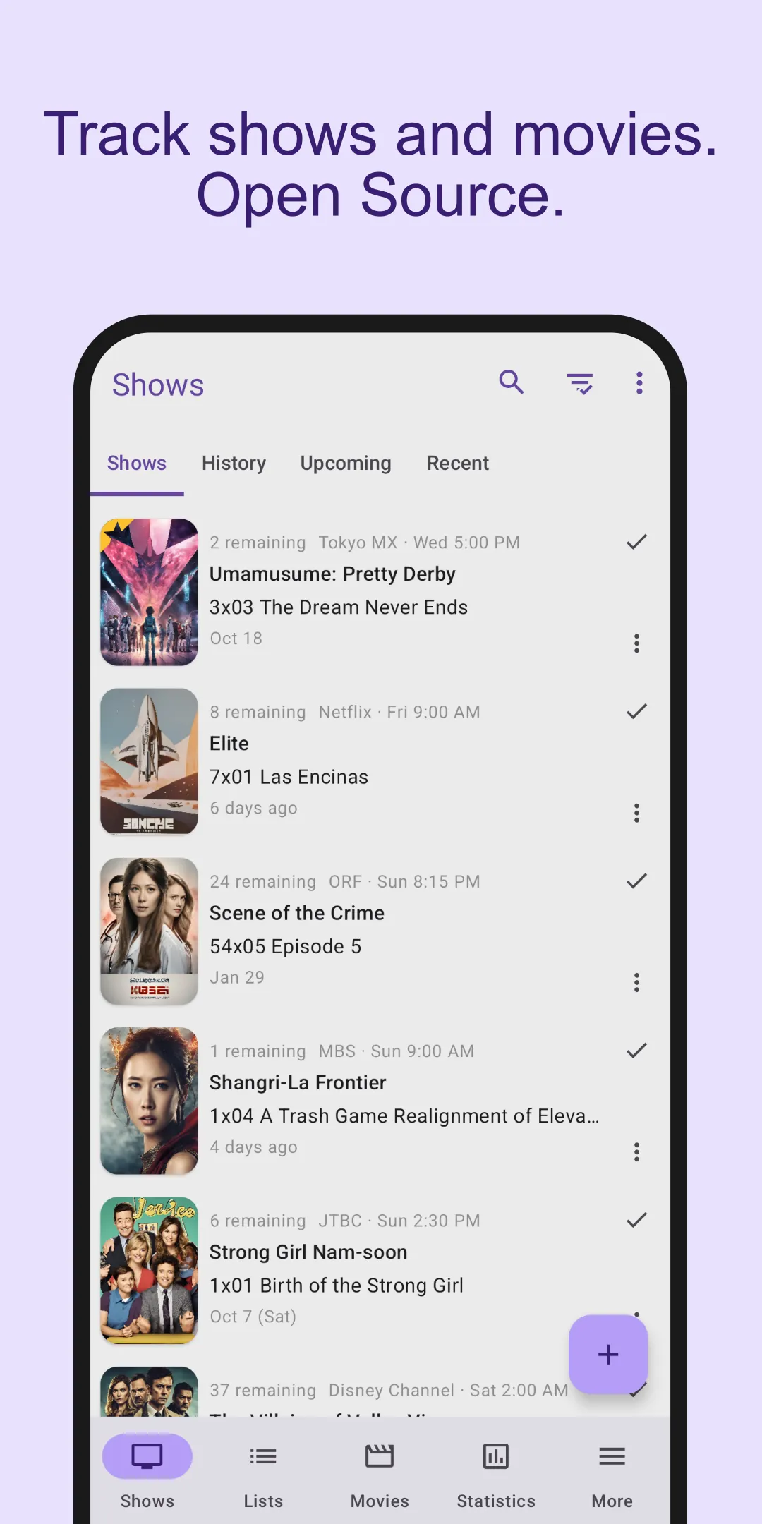 SeriesGuide: show manager | Indus Appstore | Screenshot