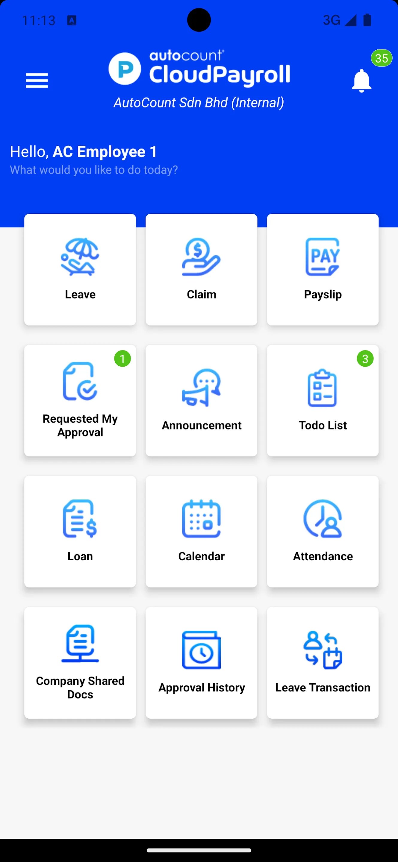 AC Payroll | Indus Appstore | Screenshot