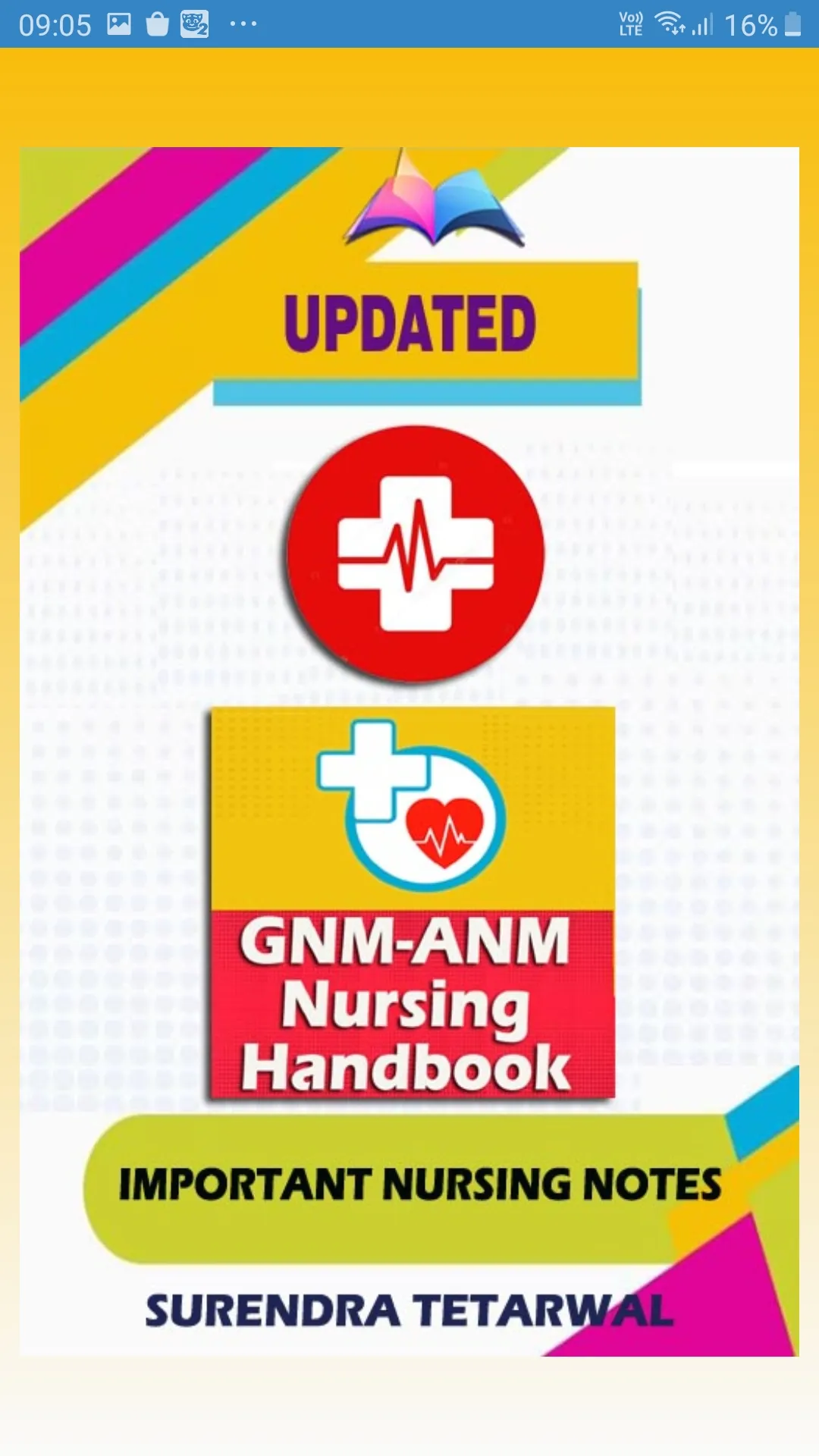 Nursing Handbook Notes ANM GNM | Indus Appstore | Screenshot