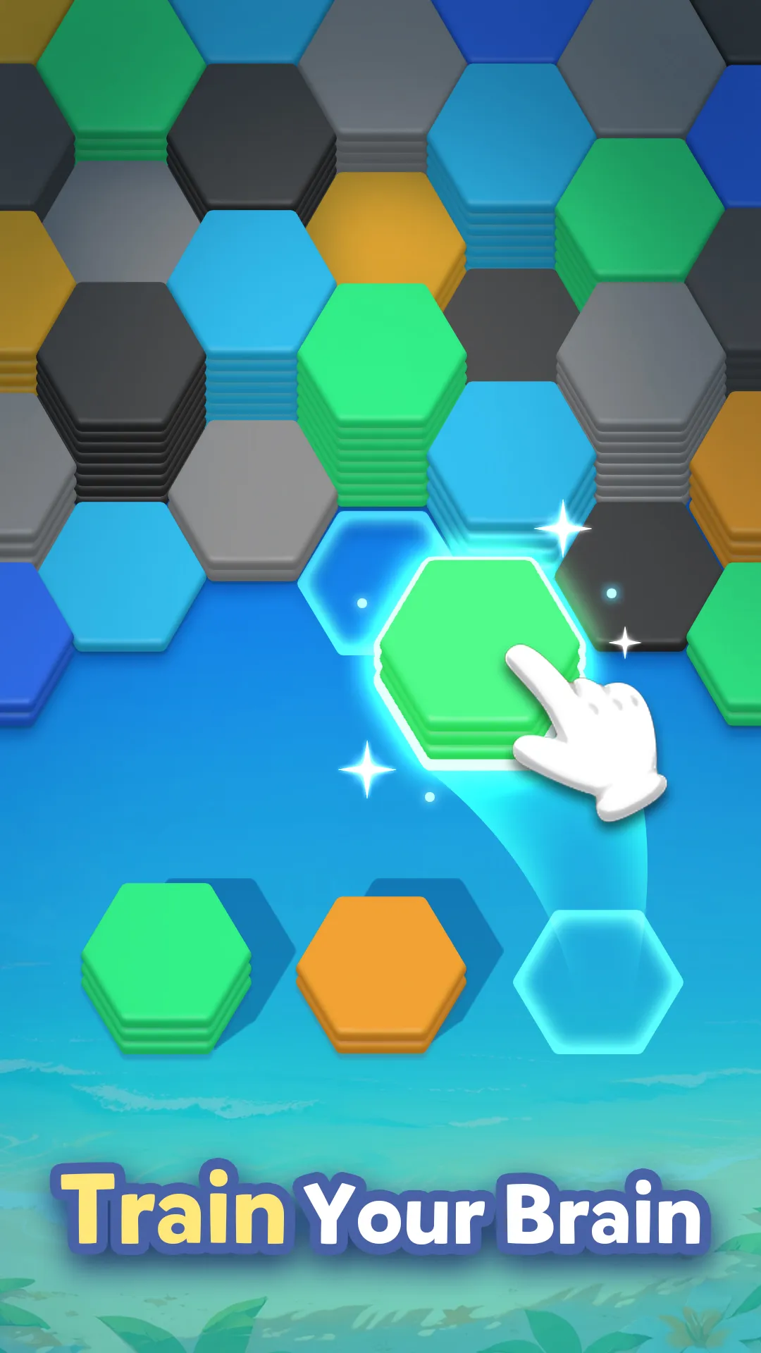 Hexa Merge: Tile Sort Puzzle | Indus Appstore | Screenshot