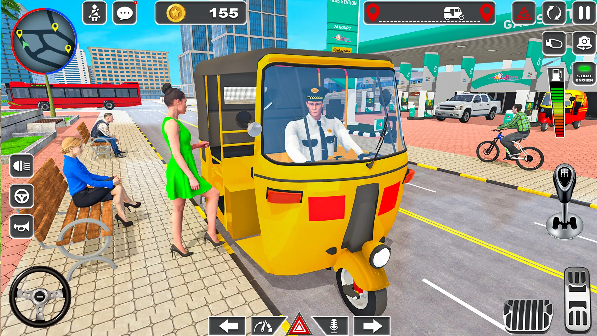 CNG Rickshaw Game TukTuk Auto | Indus Appstore | Screenshot