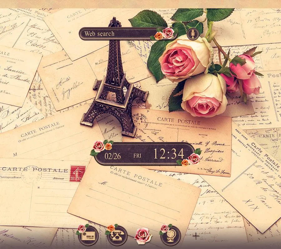 Eiffel Tower-Vintage French- | Indus Appstore | Screenshot