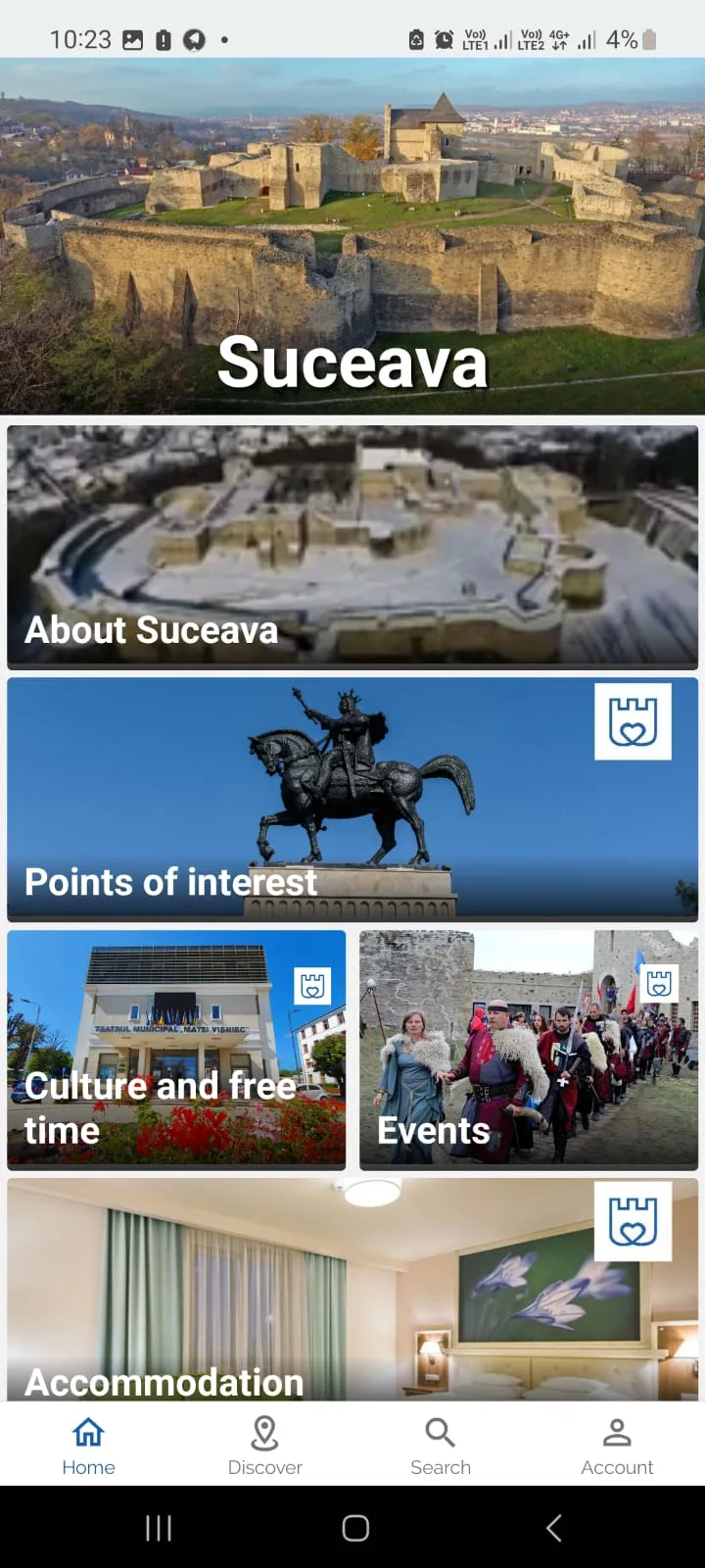 Tourist app of Suceava city | Indus Appstore | Screenshot