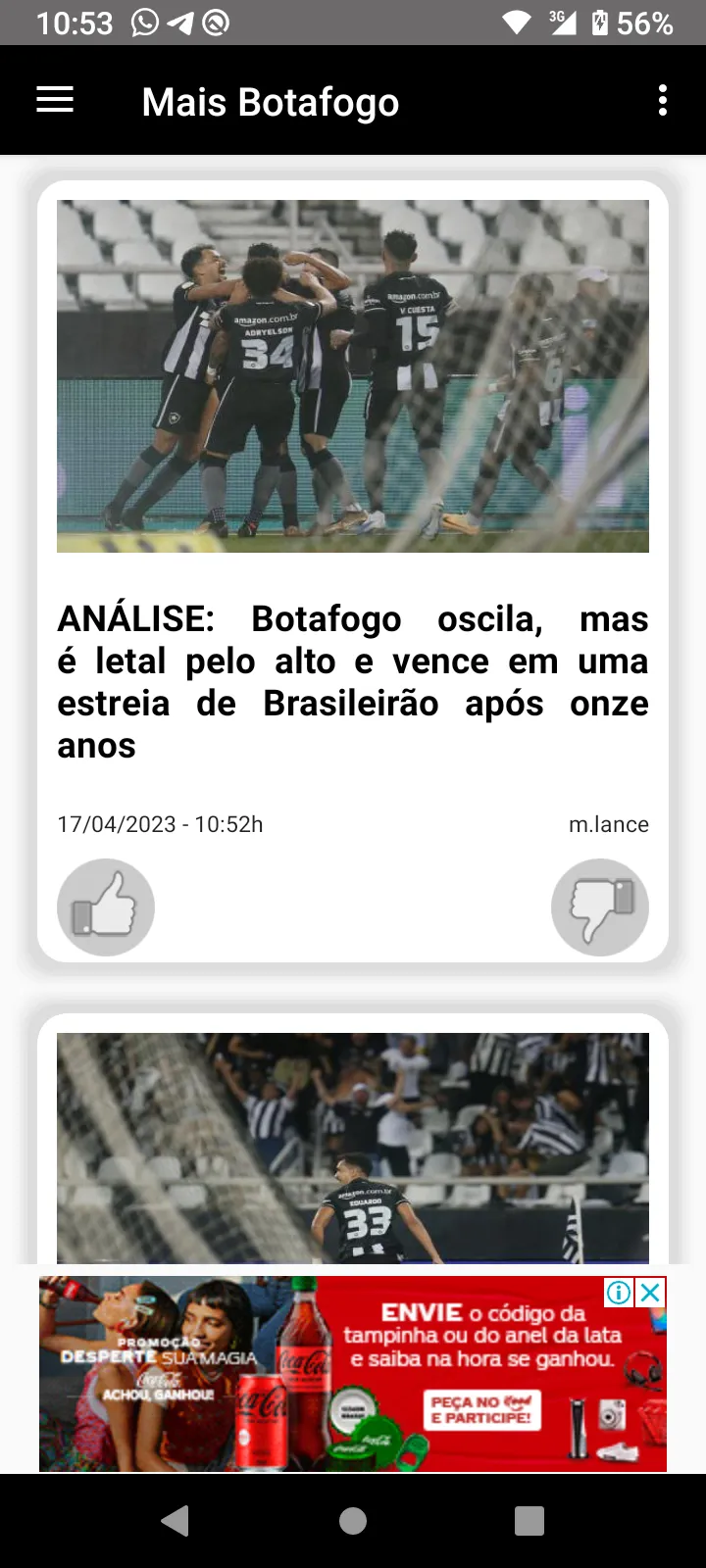 Mais Botafogo o Glorioso | Indus Appstore | Screenshot