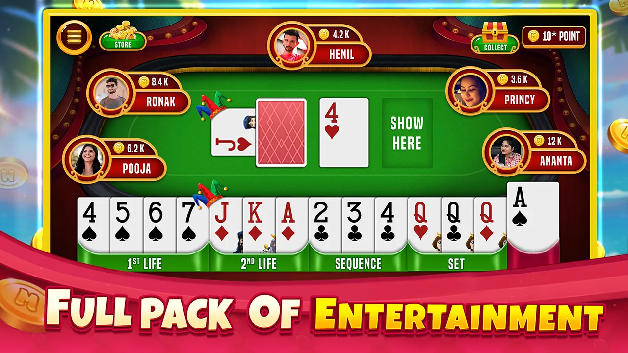 Indian Rummy Offline Card Game | Indus Appstore | Screenshot