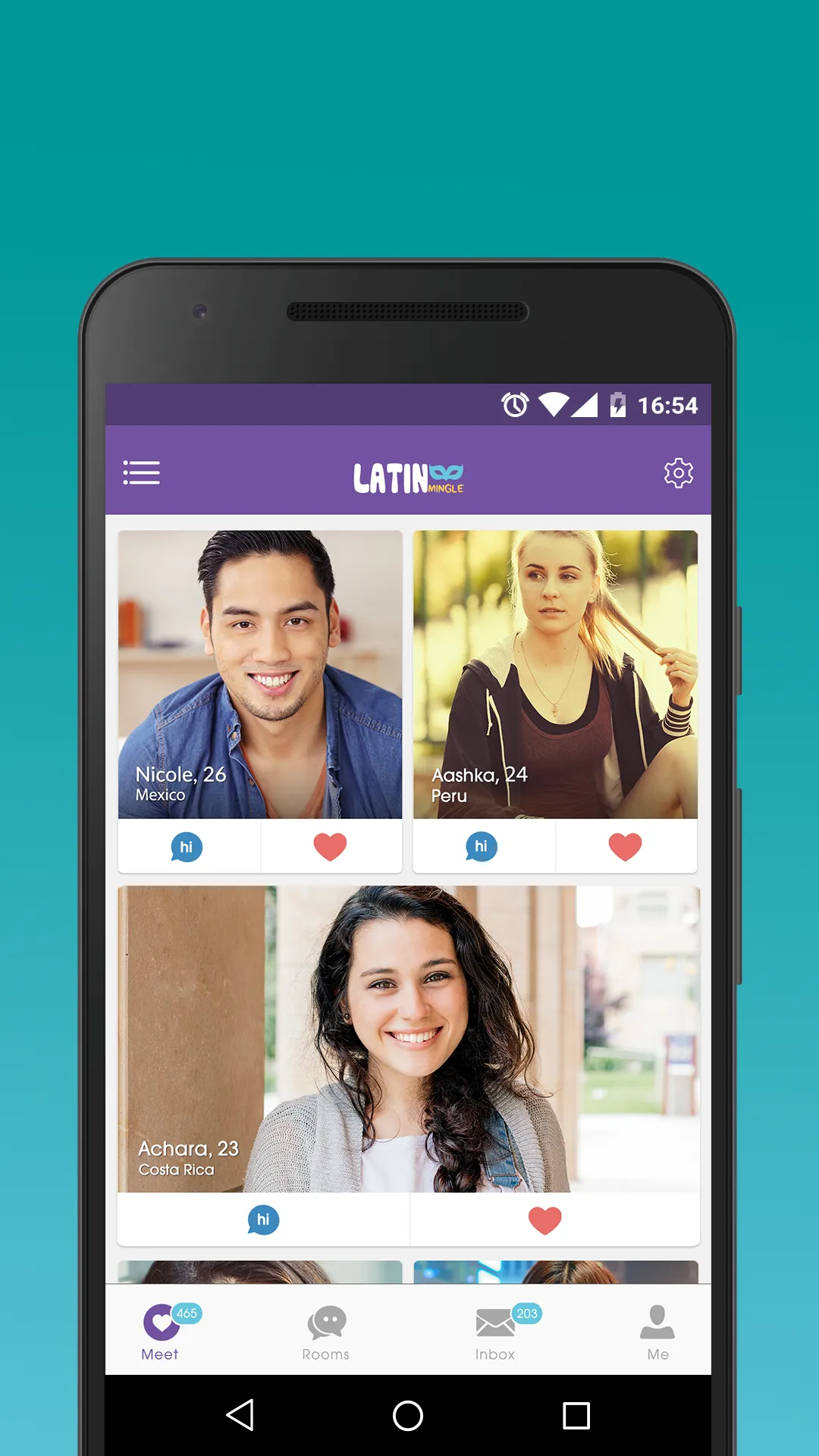 Latin Mingle: Chat, Meet, Date | Indus Appstore | Screenshot