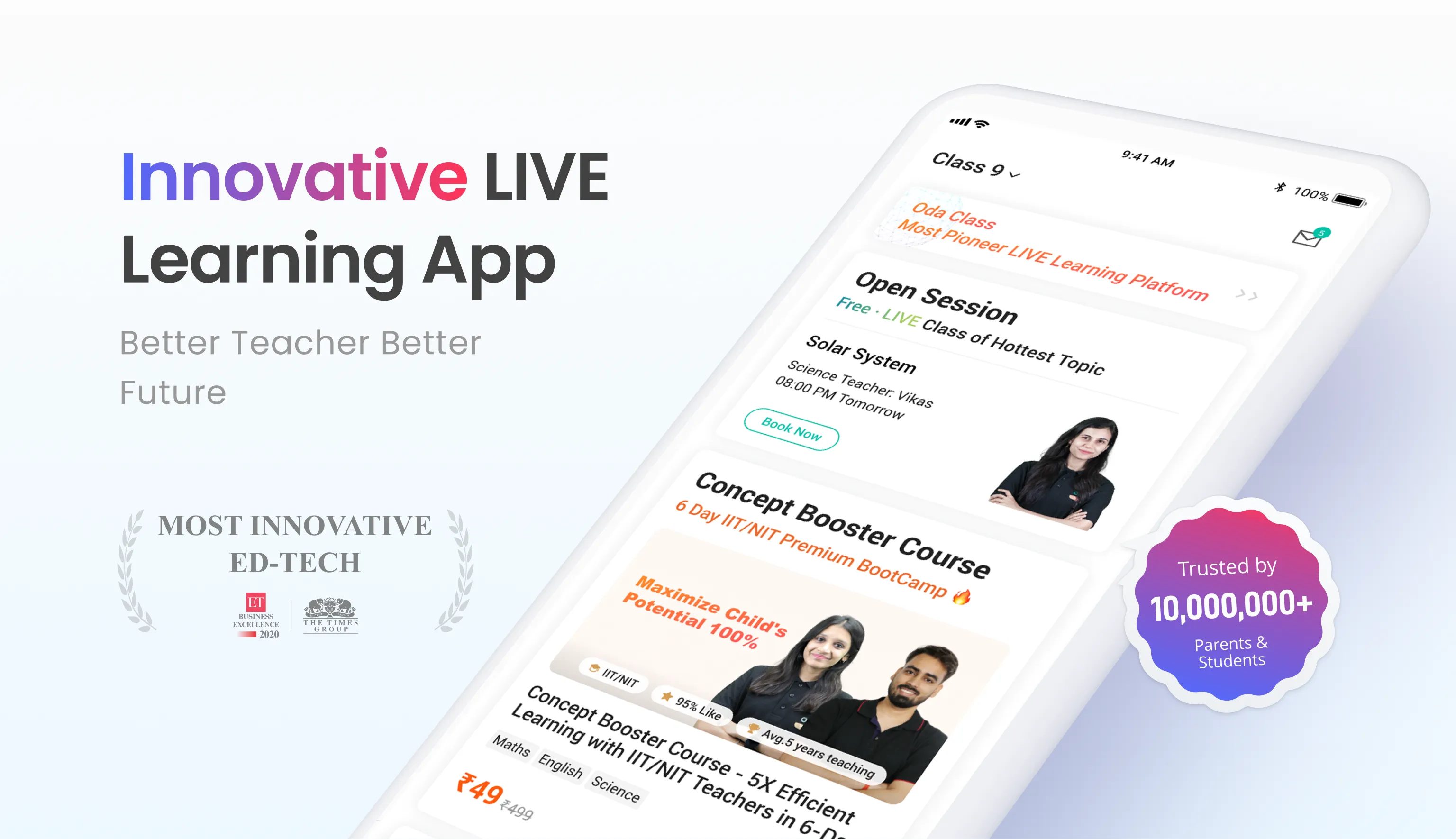 Oda Class: LIVE Learning App | Indus Appstore | Screenshot