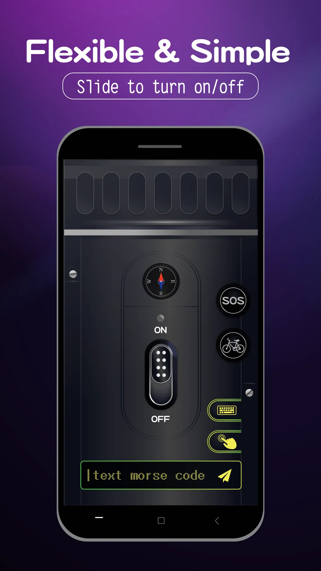 Morse.C.T.Flashlight | Indus Appstore | Screenshot