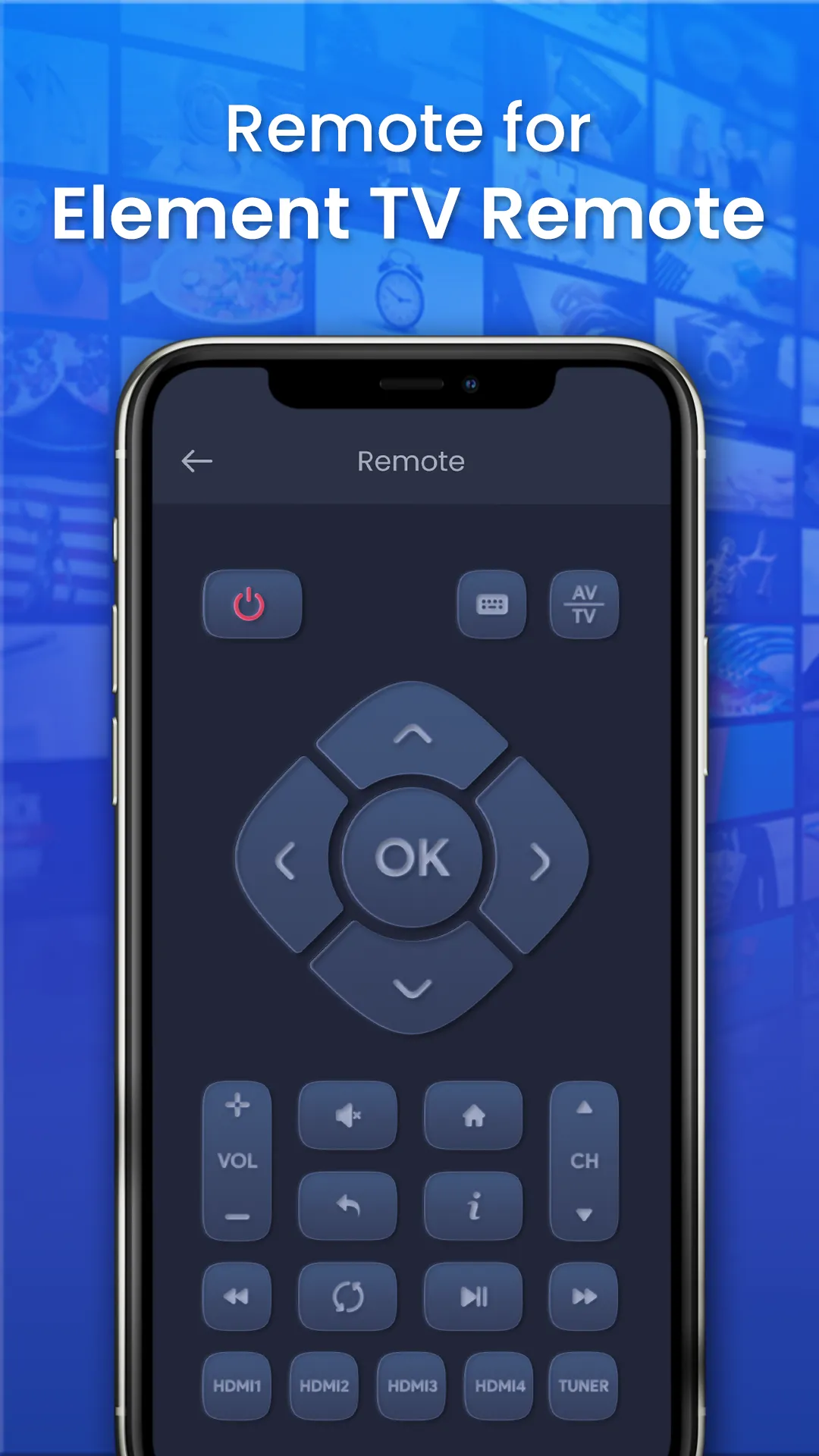 Remote for Element Roku TV | Indus Appstore | Screenshot