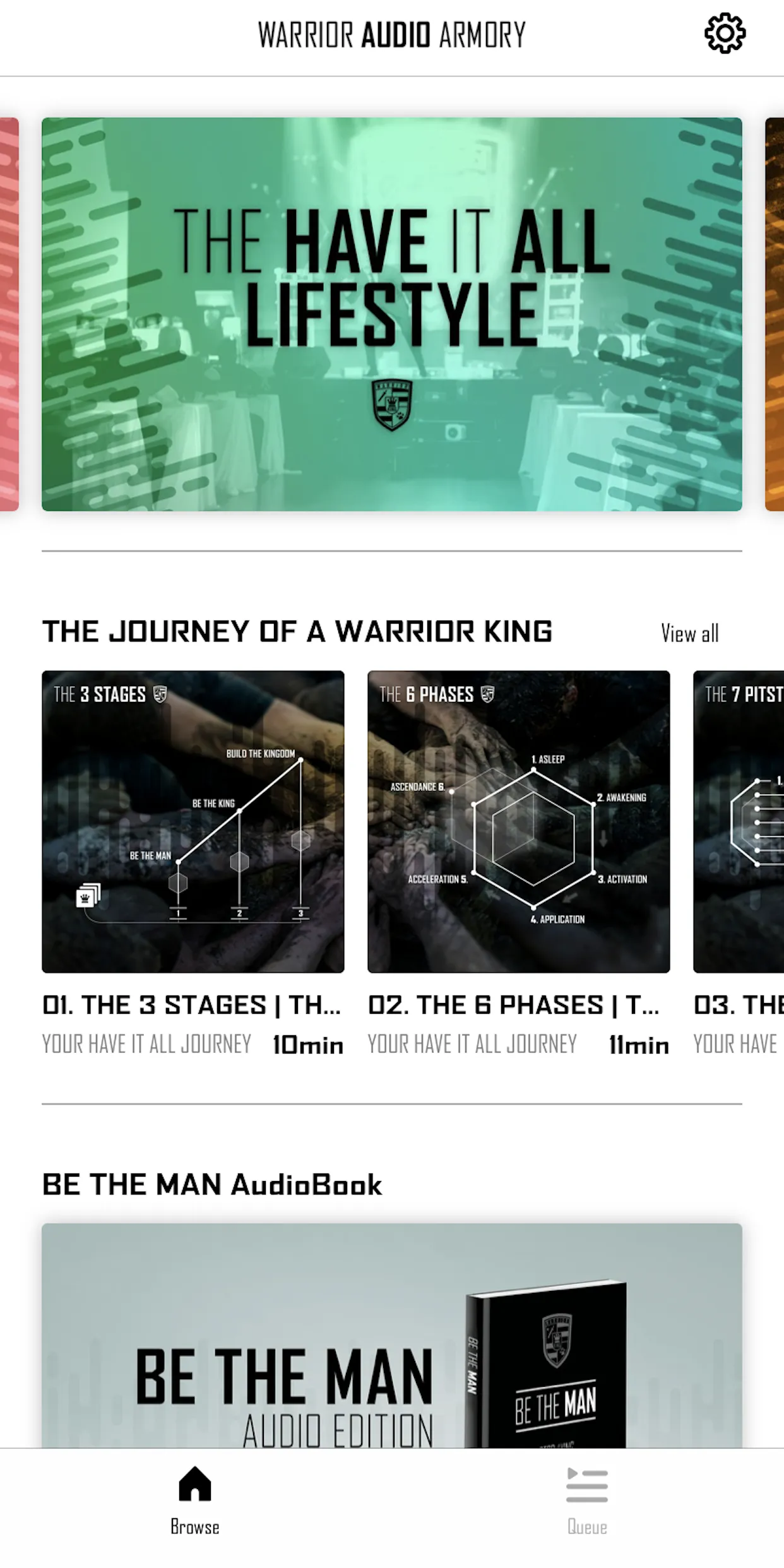 Warrior Audio Armory | Indus Appstore | Screenshot