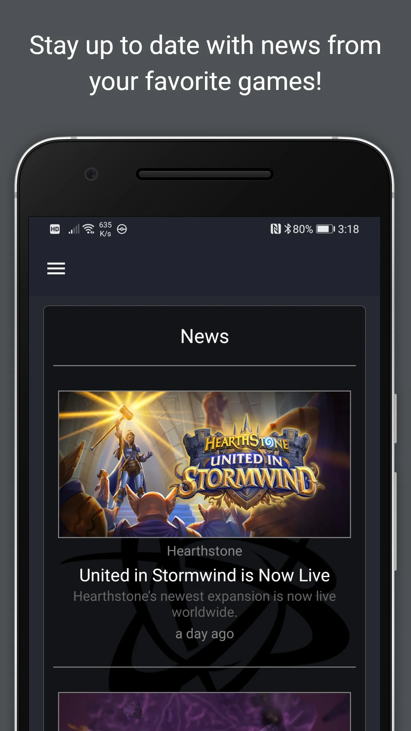 BlizzPortal: WoW, Sc2, D3, OW | Indus Appstore | Screenshot