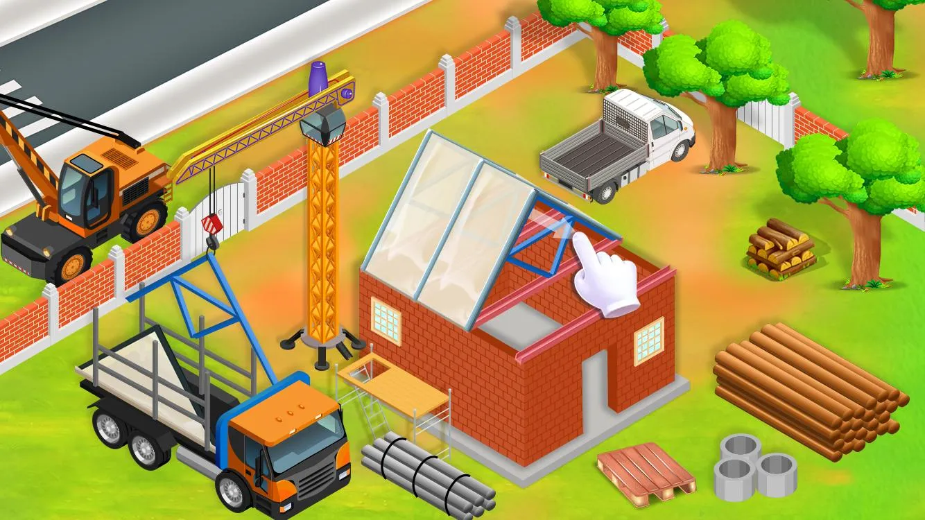 Little Builder - Truck Games | Indus Appstore | Screenshot