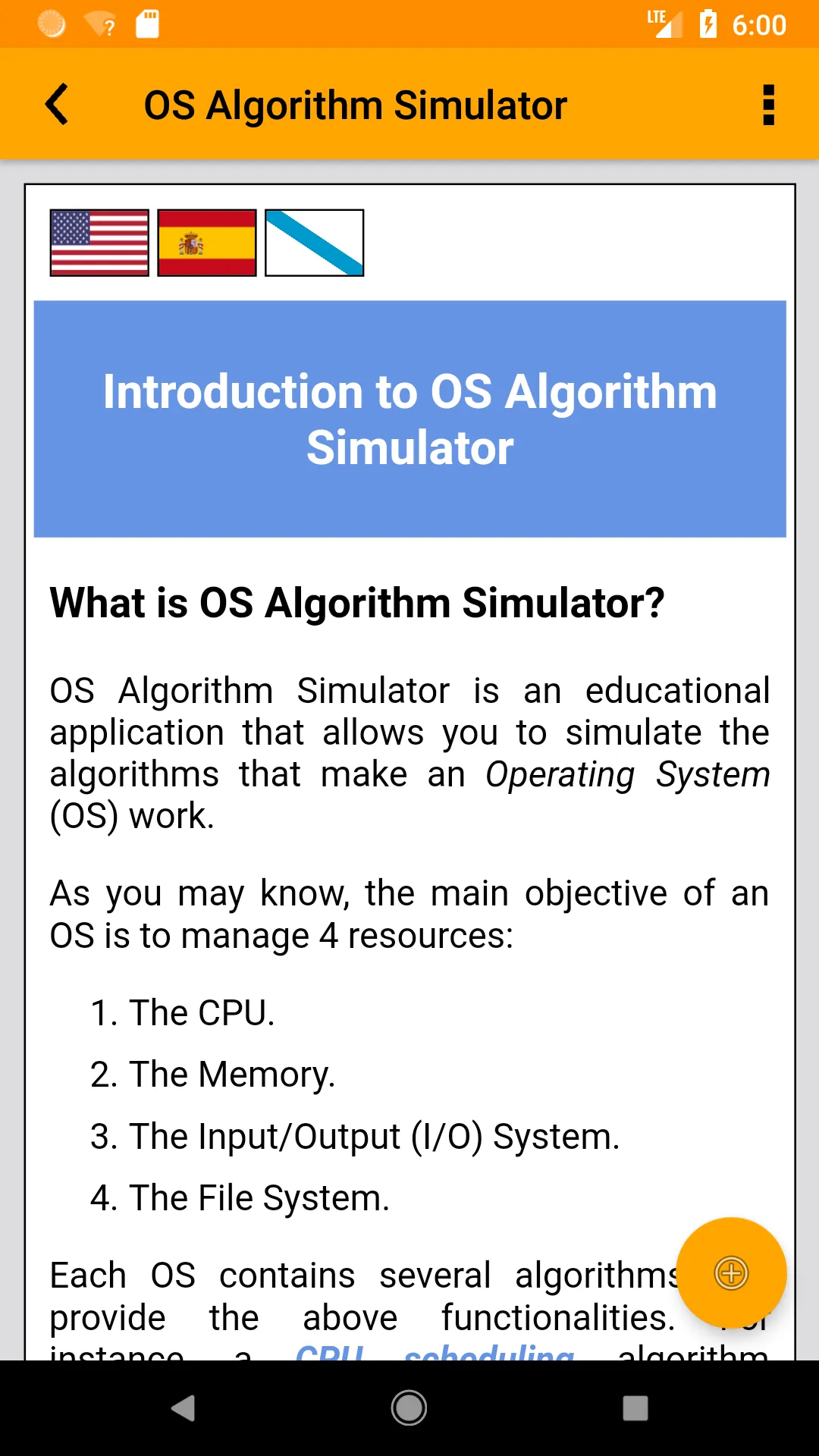 OS Algorithm Simulator | Indus Appstore | Screenshot