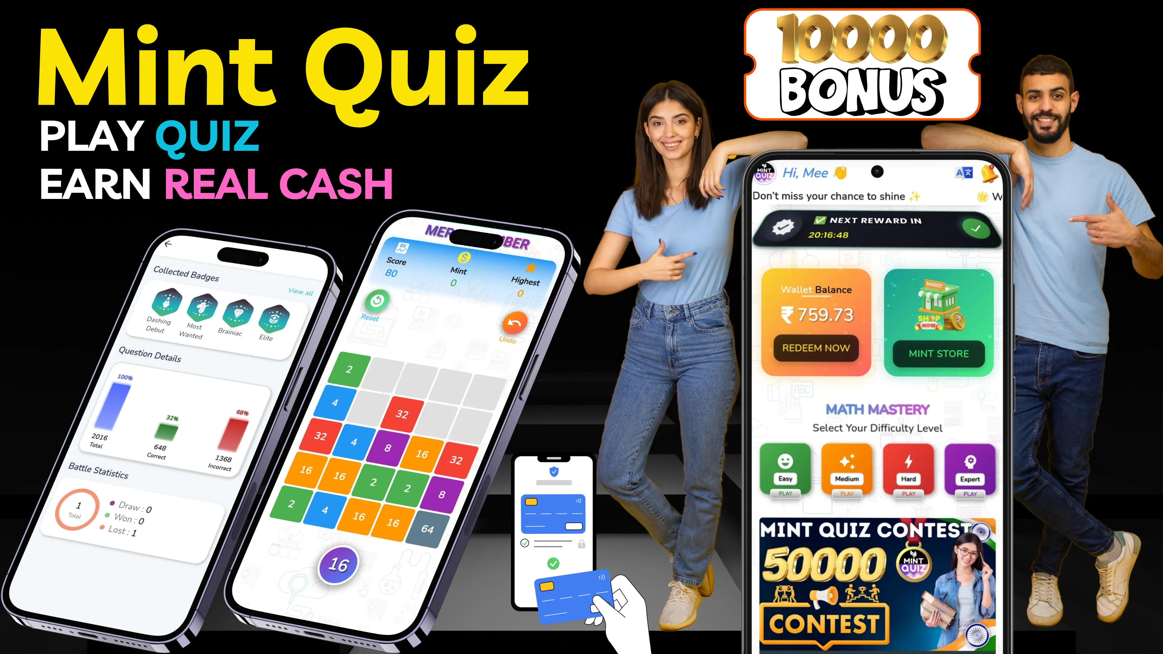 MintQuiz: Earn Money & Rewards | Indus Appstore | Screenshot