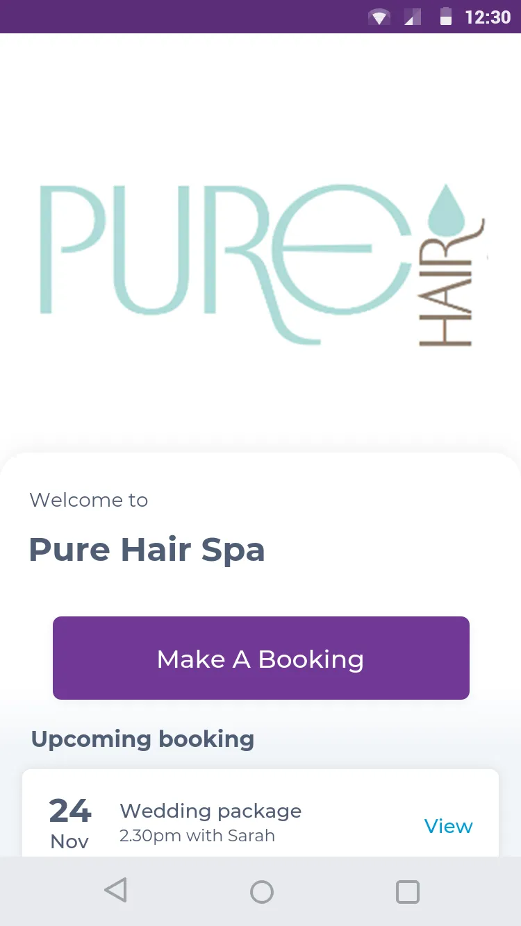 Pure Hair Spa | Indus Appstore | Screenshot