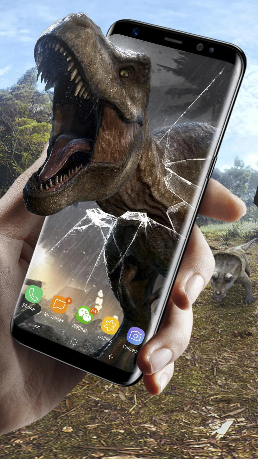 3D Dinosaurs Live Wallpaper | Indus Appstore | Screenshot