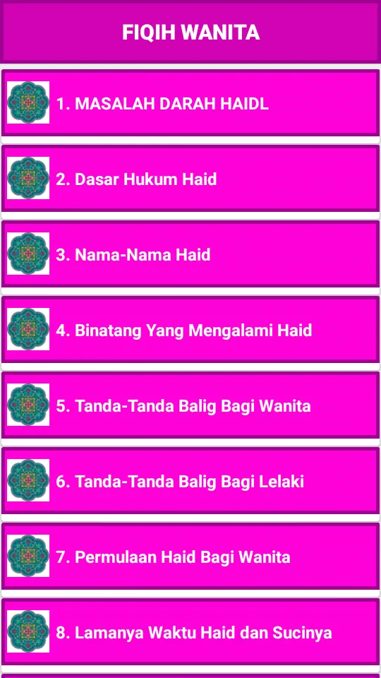 Fiqih Sunnah Wanita | Indus Appstore | Screenshot