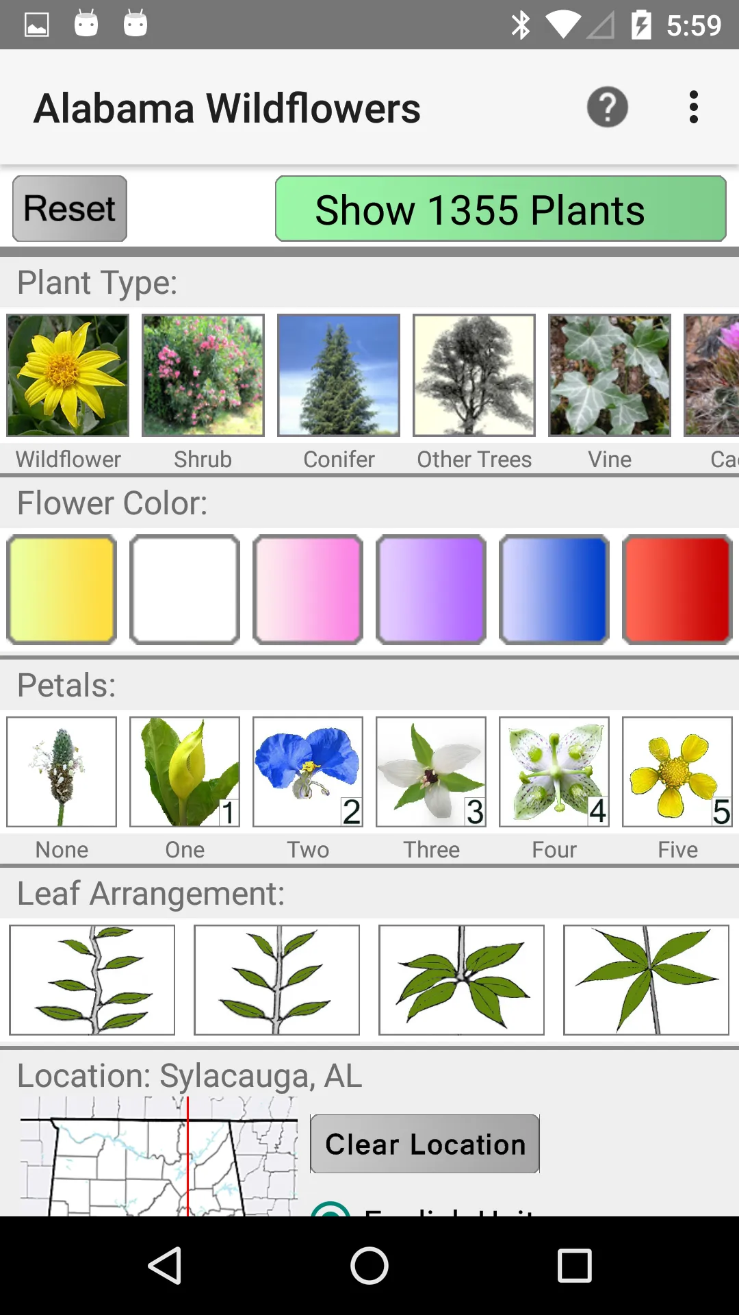 Alabama Wildflowers | Indus Appstore | Screenshot