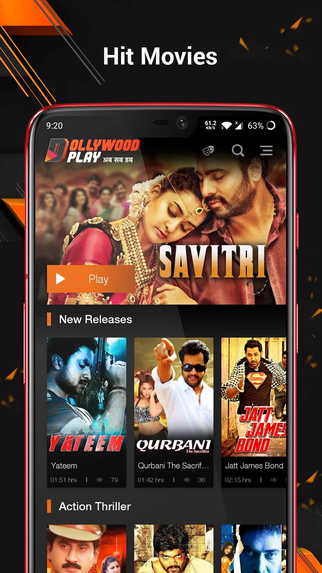 Dollywood Play - Hindi Dubbed  | Indus Appstore | Screenshot