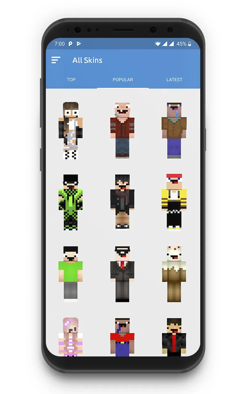 Noob Skins | Indus Appstore | Screenshot