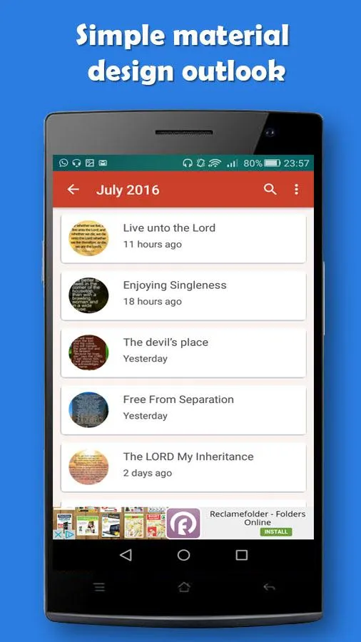 Bible Devotion | Indus Appstore | Screenshot