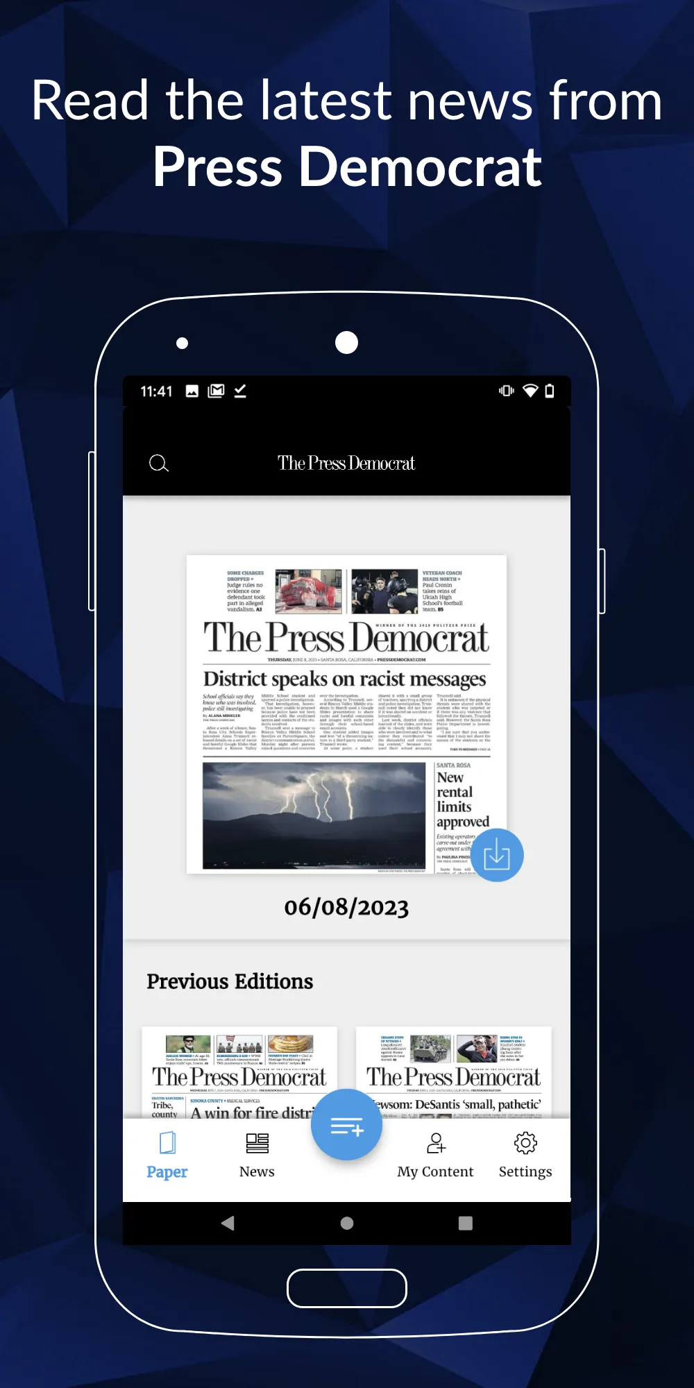 The Press Democrat | Indus Appstore | Screenshot