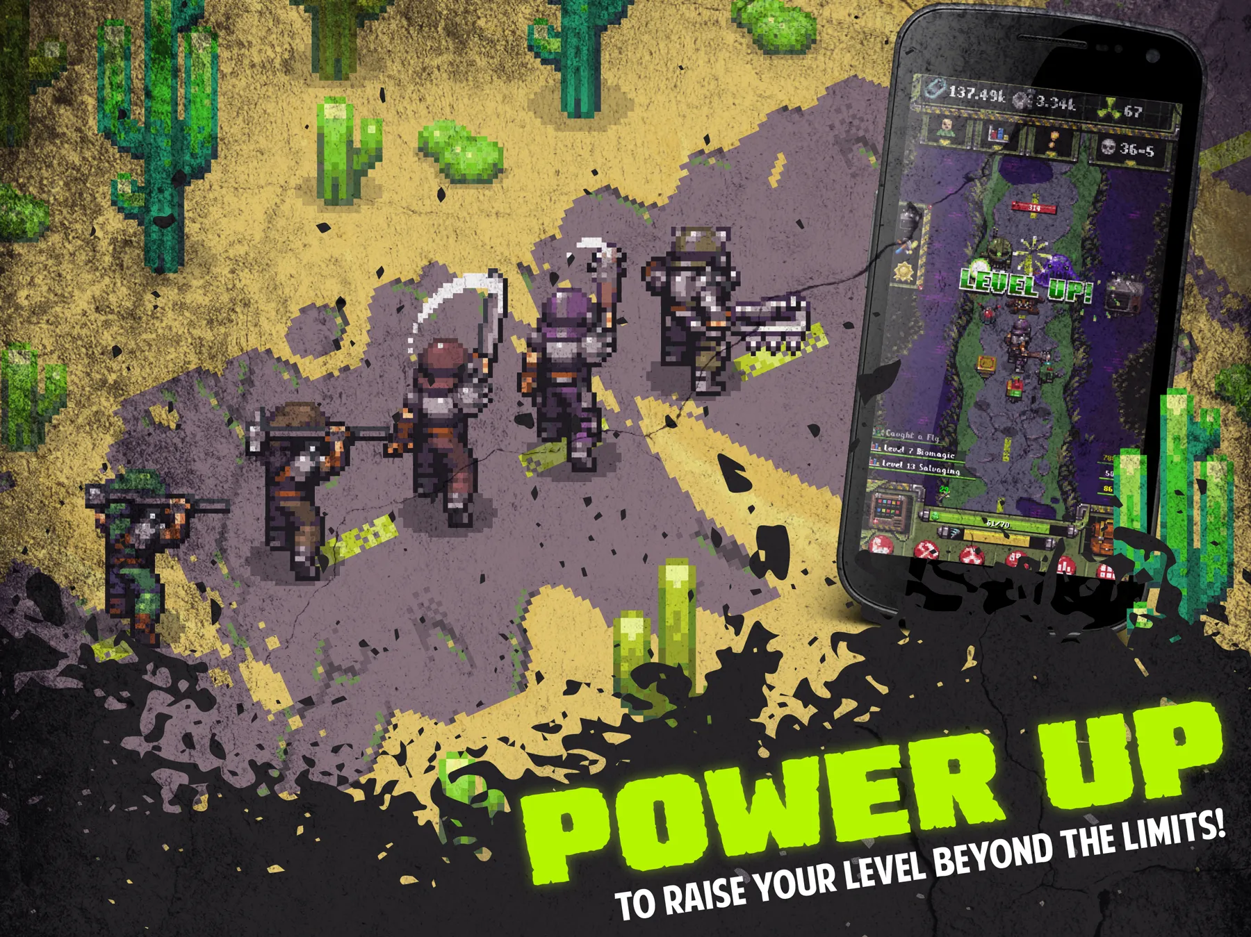 Idle Atomic: RPG Survival | Indus Appstore | Screenshot