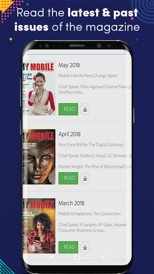 My Mobile Magazine | Indus Appstore | Screenshot