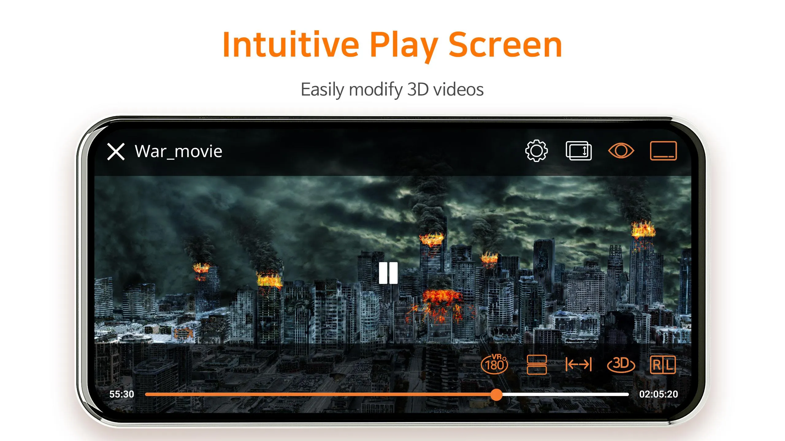 Mplayer3D TABLET | Indus Appstore | Screenshot