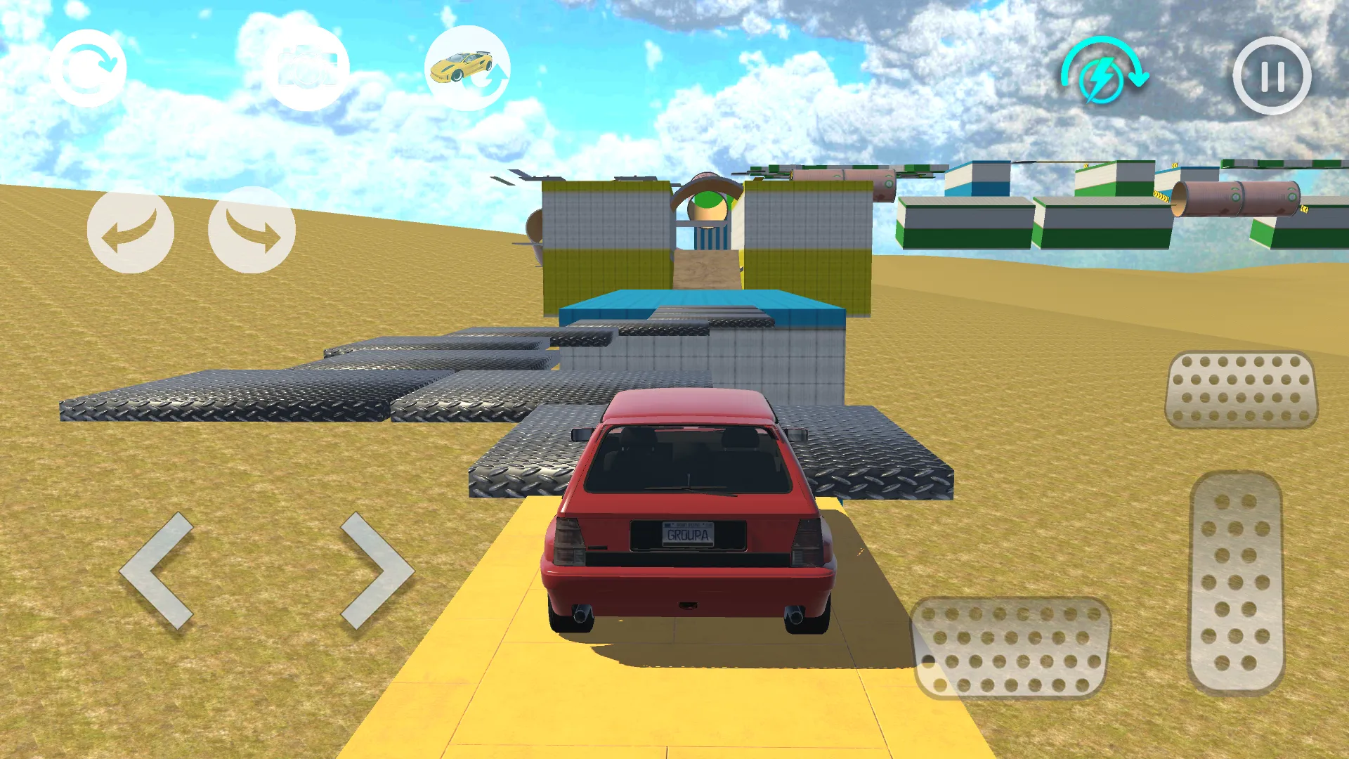 Real Stunts - Car Ramp Parkour | Indus Appstore | Screenshot